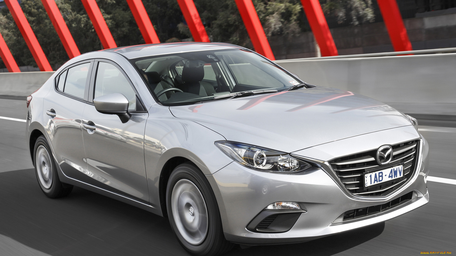 автомобили, mazda, серый, 2014г, bm, au-spec, sedan, mazda3