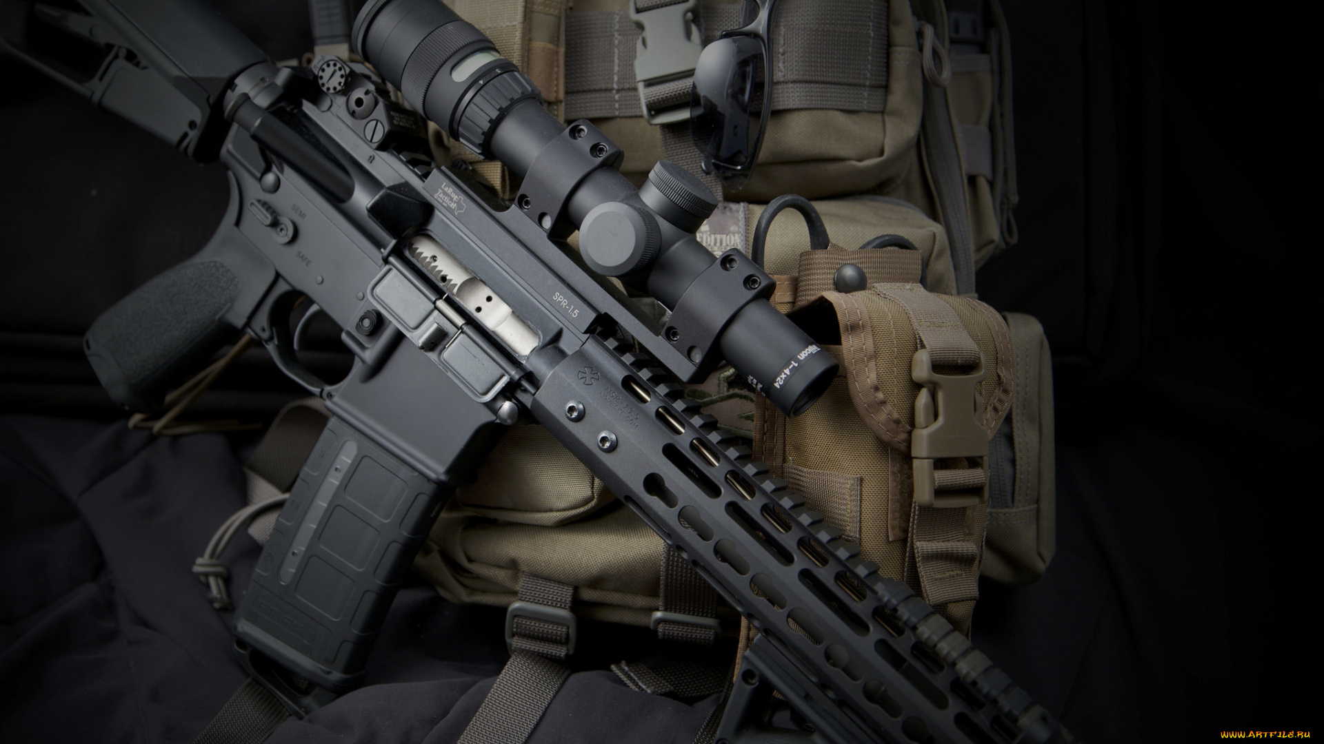 оружие, автоматы, прицел