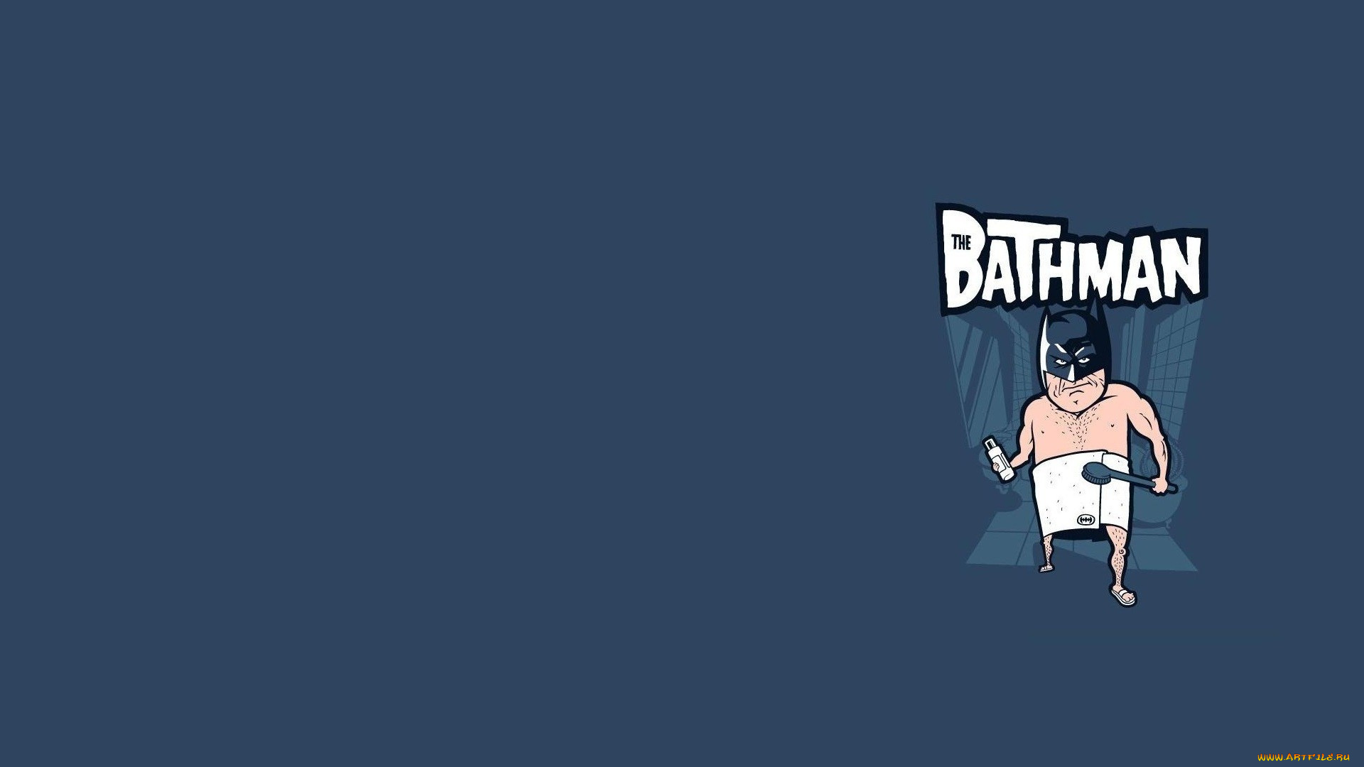 рисованные, минимализм, батман