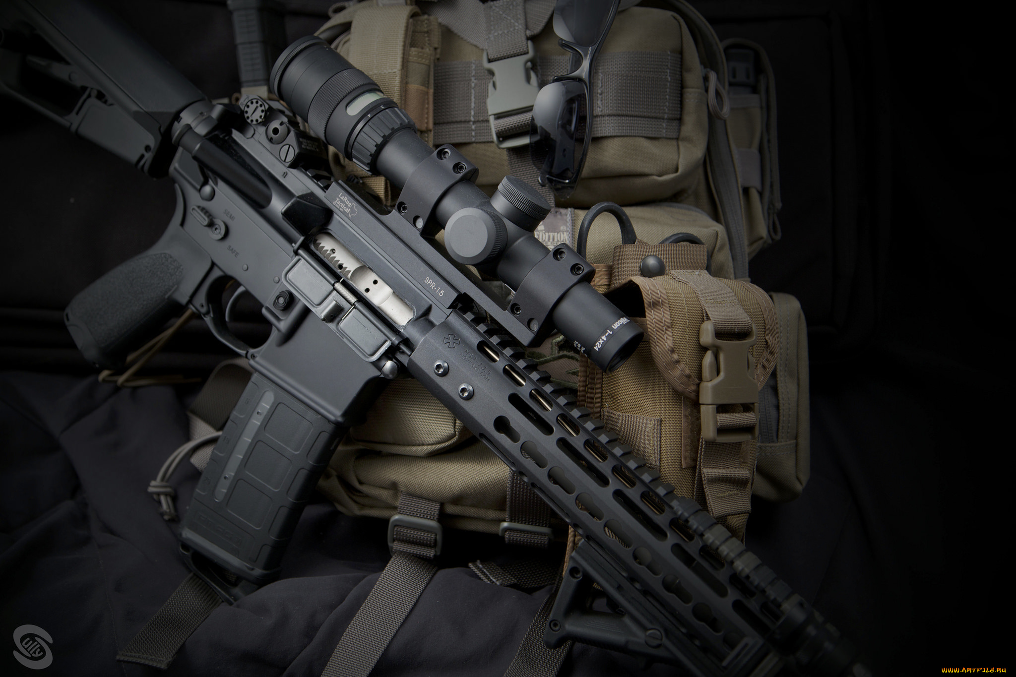 оружие, автоматы, прицел