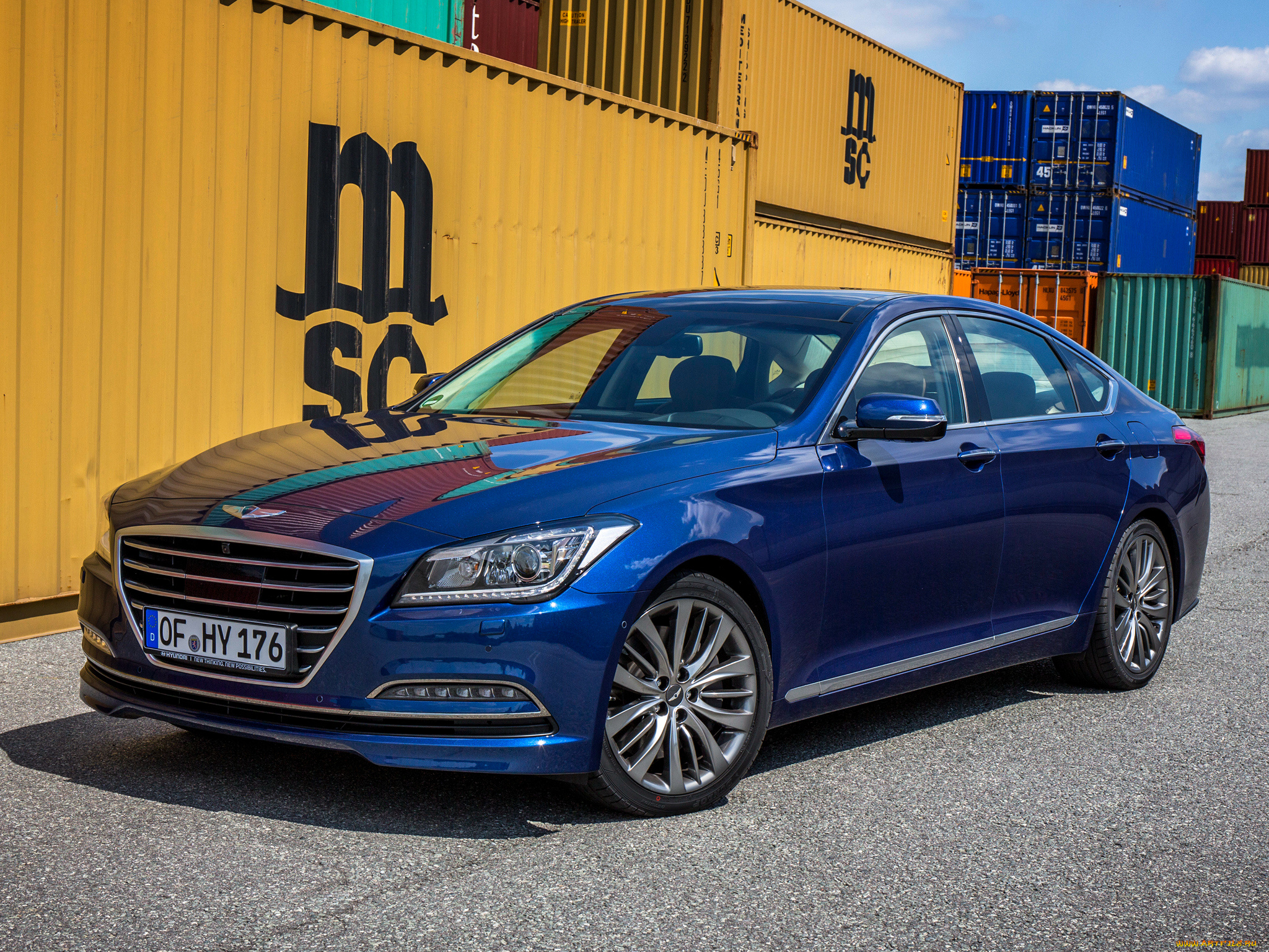 автомобили, hyundai, genesis, eu-spec, dh, 2014г