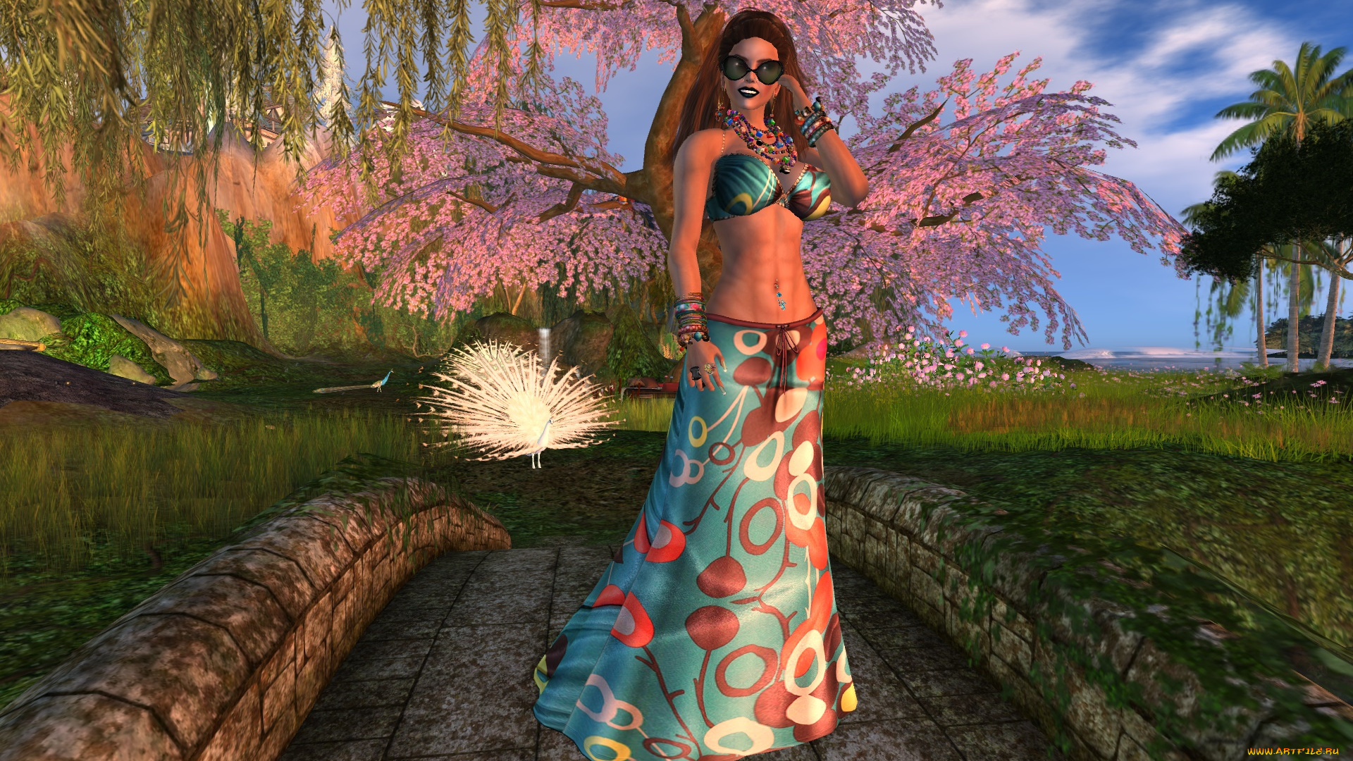 3д, графика, люди, , people, фон, взгляд, девушка