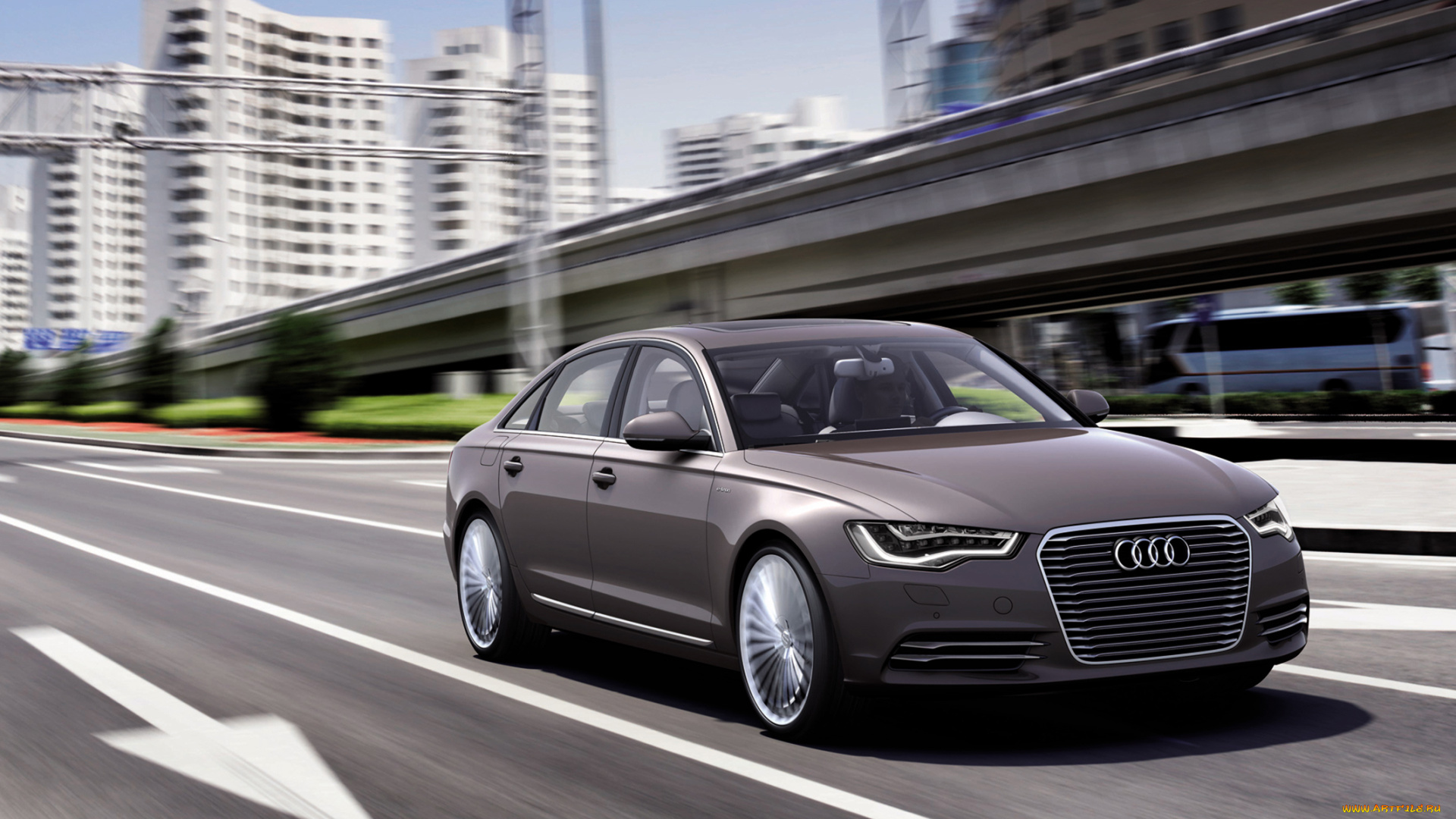 audi, a6l, e-tron, concept, 2012, автомобили, audi, 2012, concept, e-tron, a6l