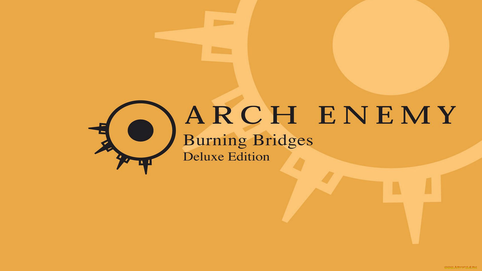 музыка, arch, enemy, логотип, фон