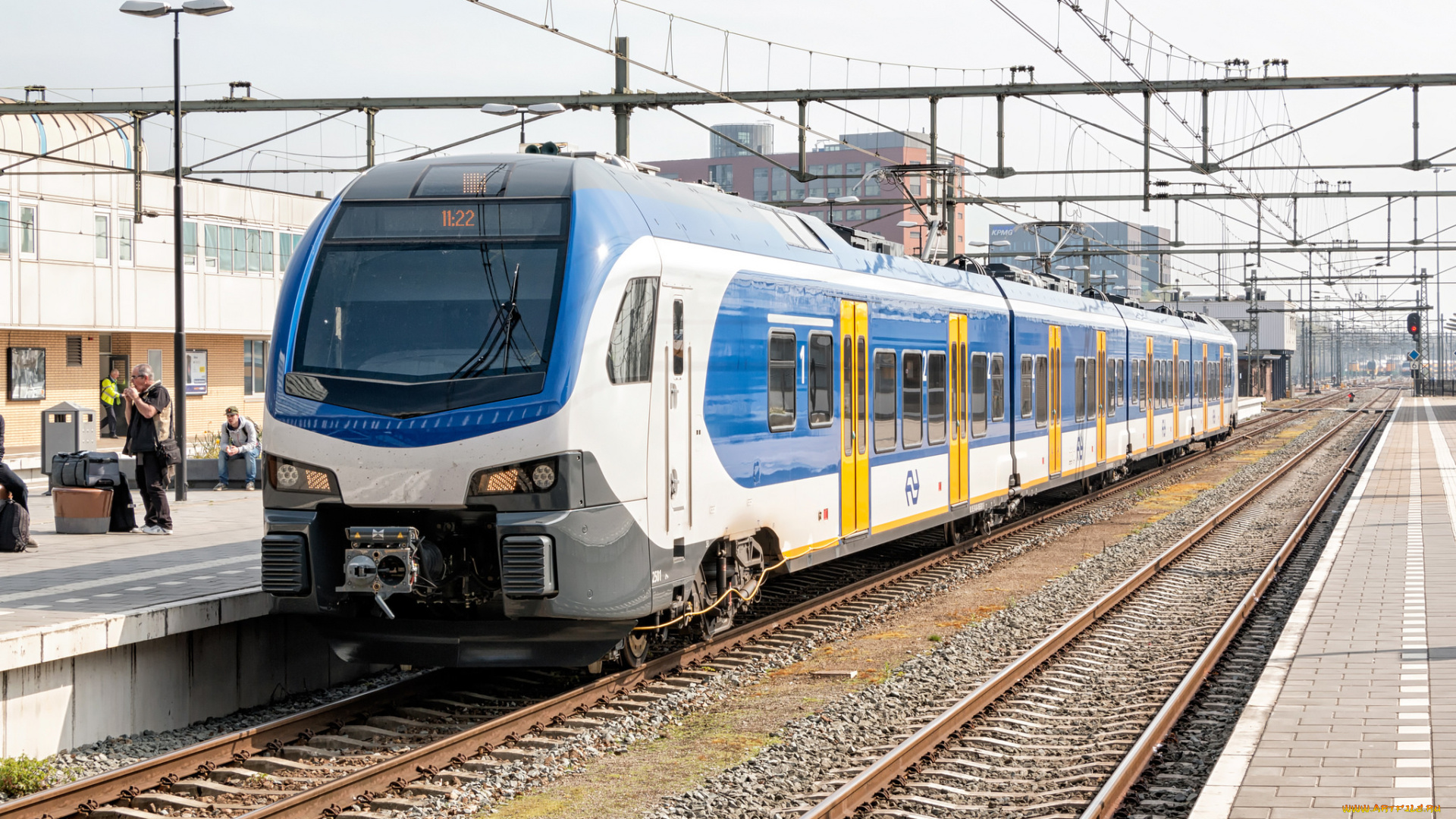 техника, электровозы, рельсы, локомотив, состав