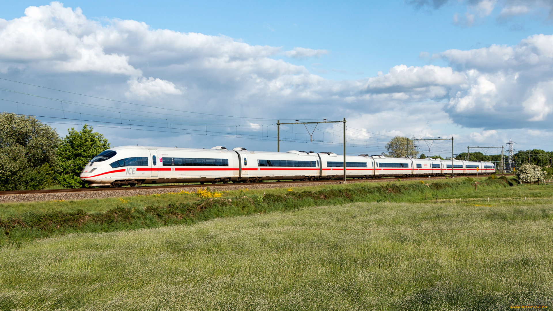 техника, поезда, рельсы, локомотив, состав