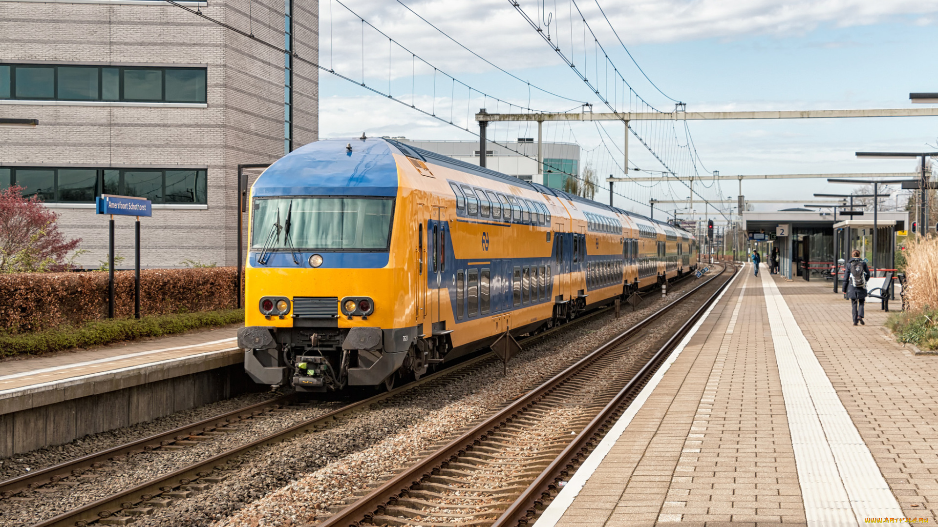 техника, поезда, рельсы, локомотив, состав