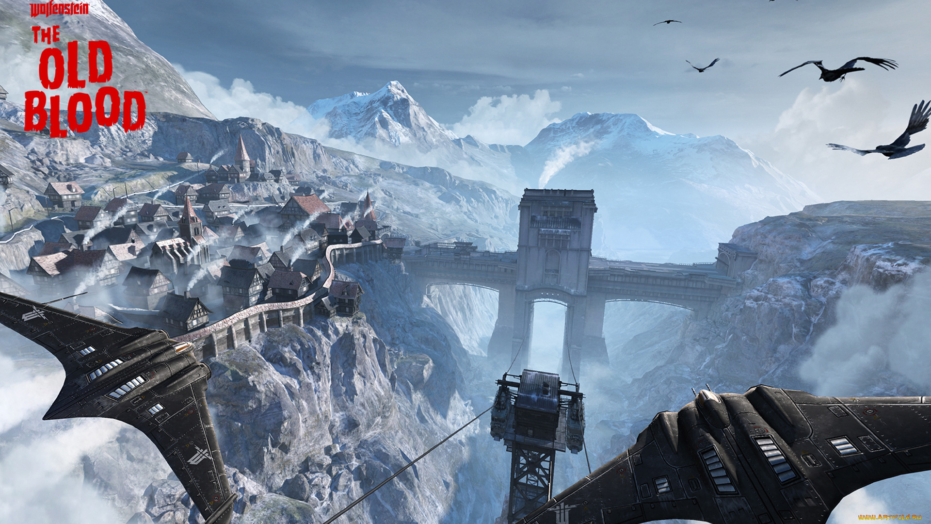 wolfenstein, , the, old, blood, видео, игры, шутер, action, the, old, blood