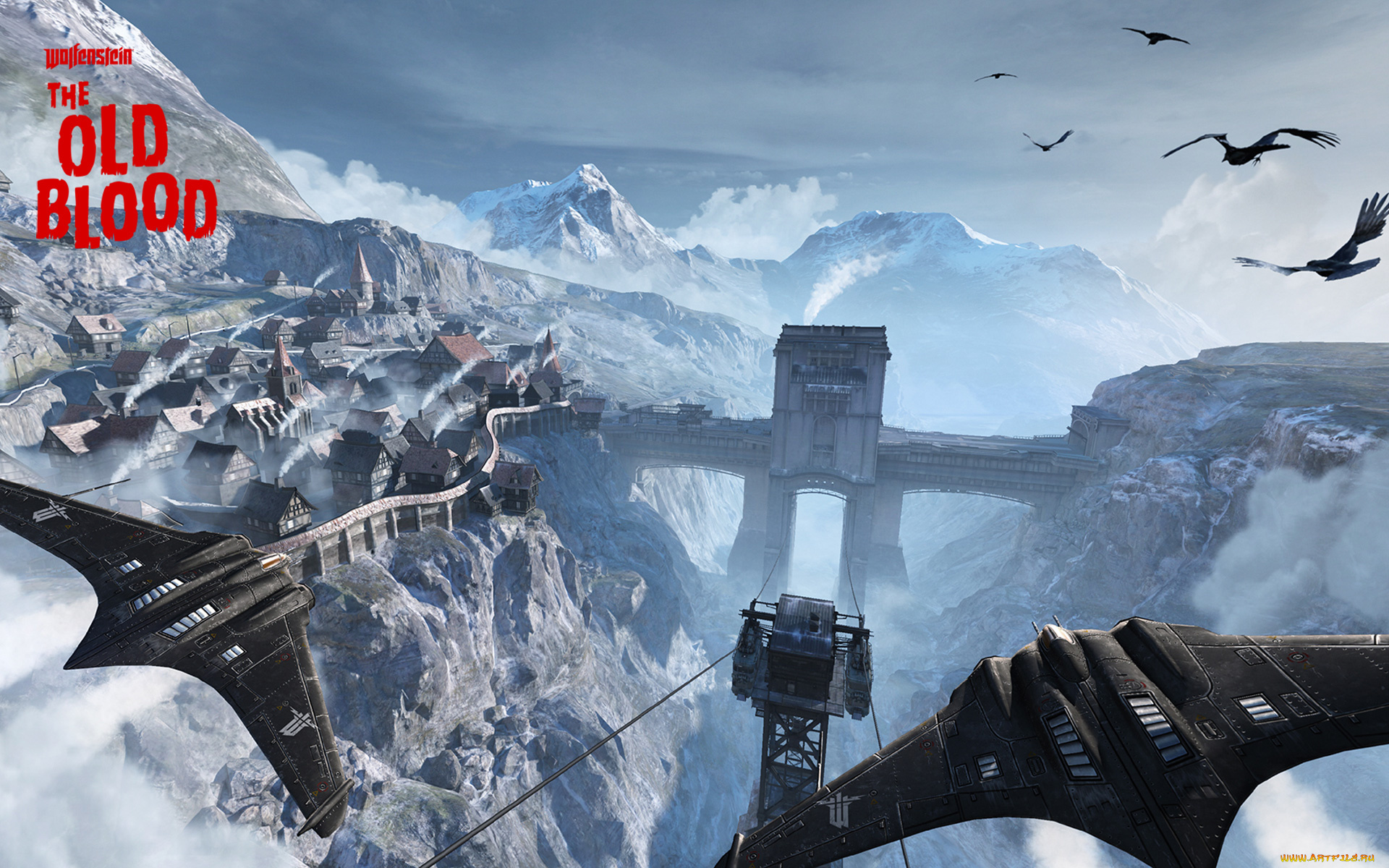 wolfenstein, , the, old, blood, видео, игры, шутер, action, the, old, blood