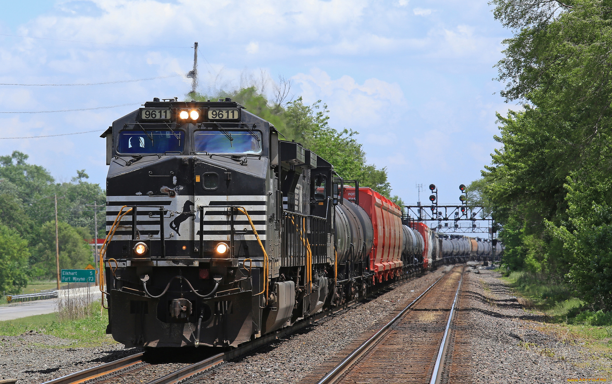 техника, поезда, рельсы, локомотив, состав