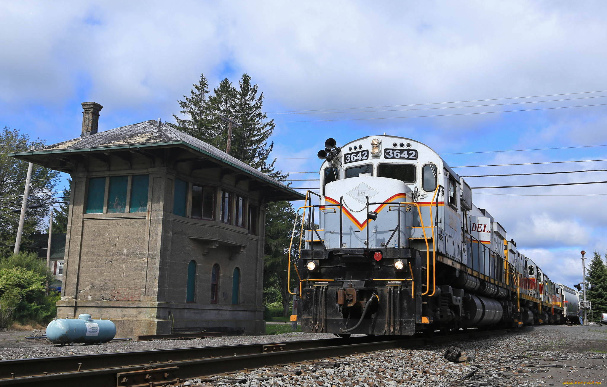 техника, поезда, рельсы, локомотив, состав