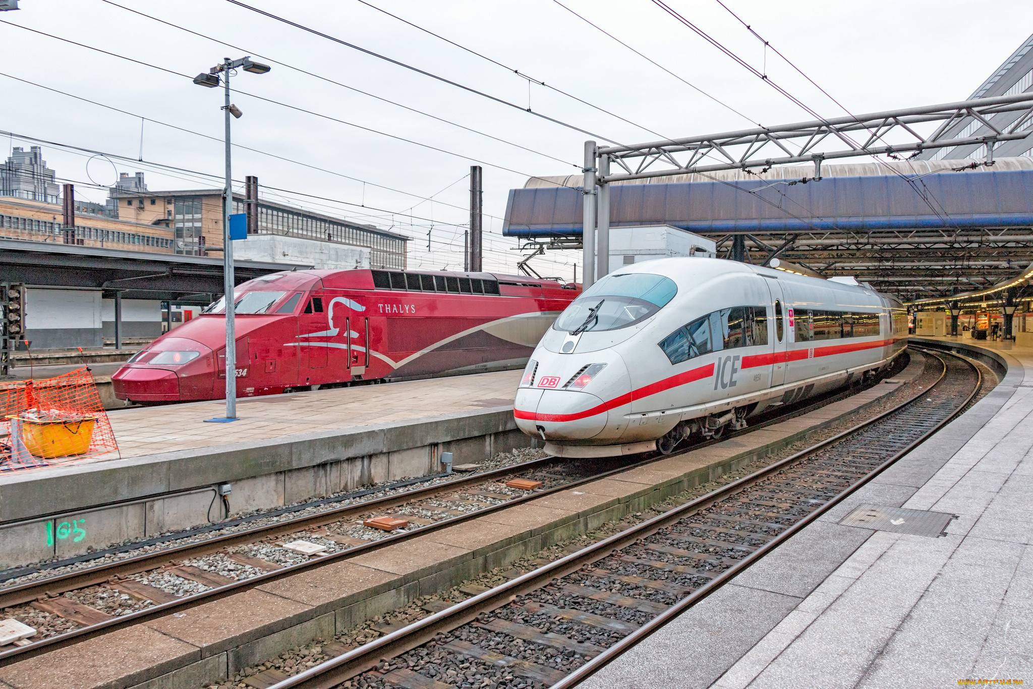 техника, поезда, рельсы, локомотив, состав