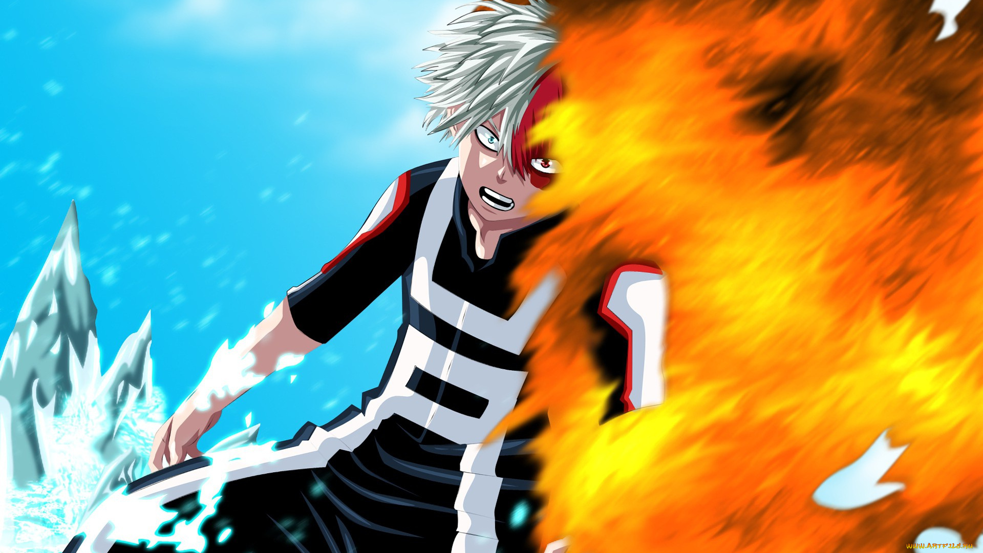 аниме, boku, no, hero, academia, my, hero, academia