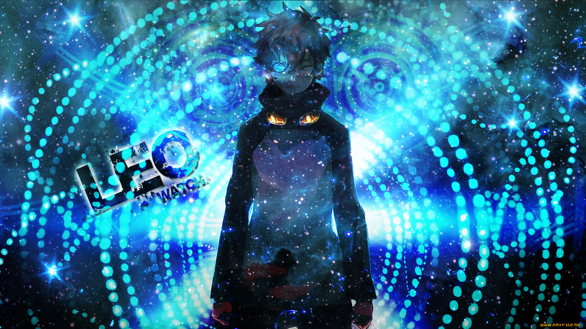 аниме, kekkai, sensen, лео