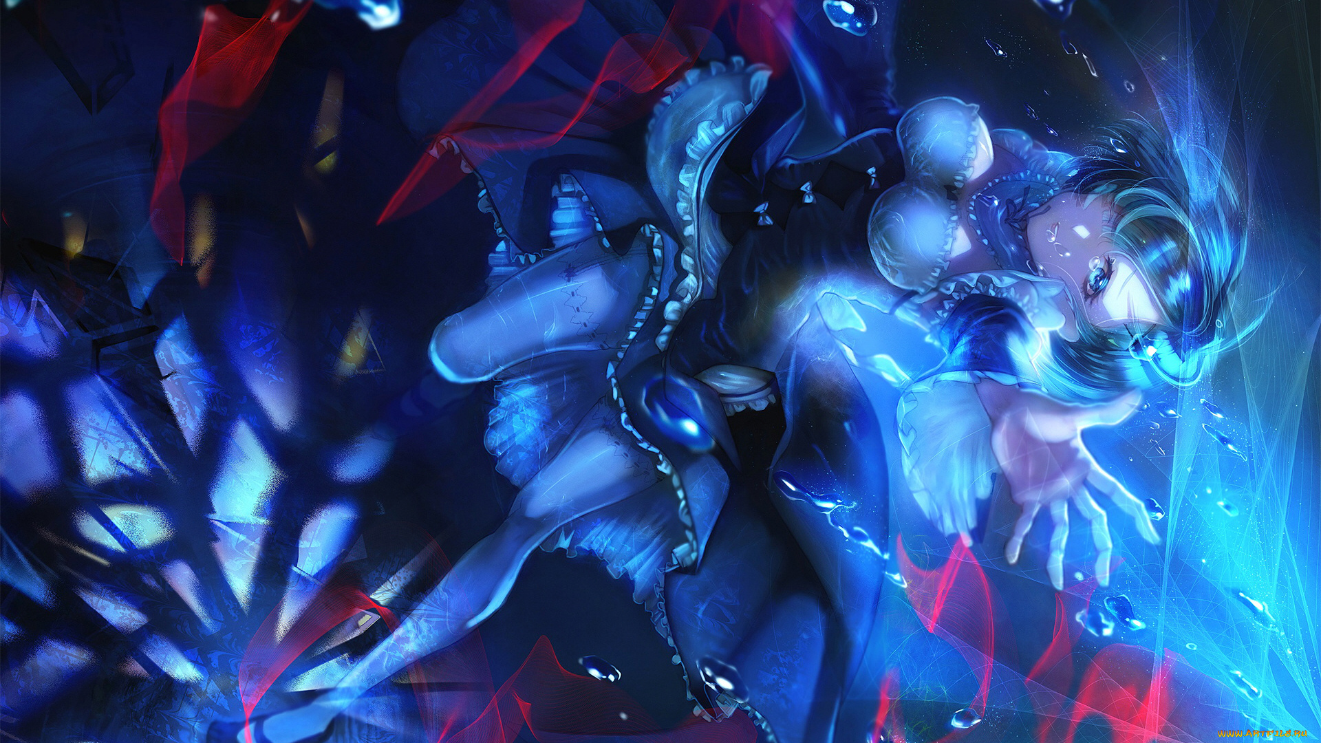 аниме, re, , zero, kara, hajimeru, isekai, seikatsu, рем