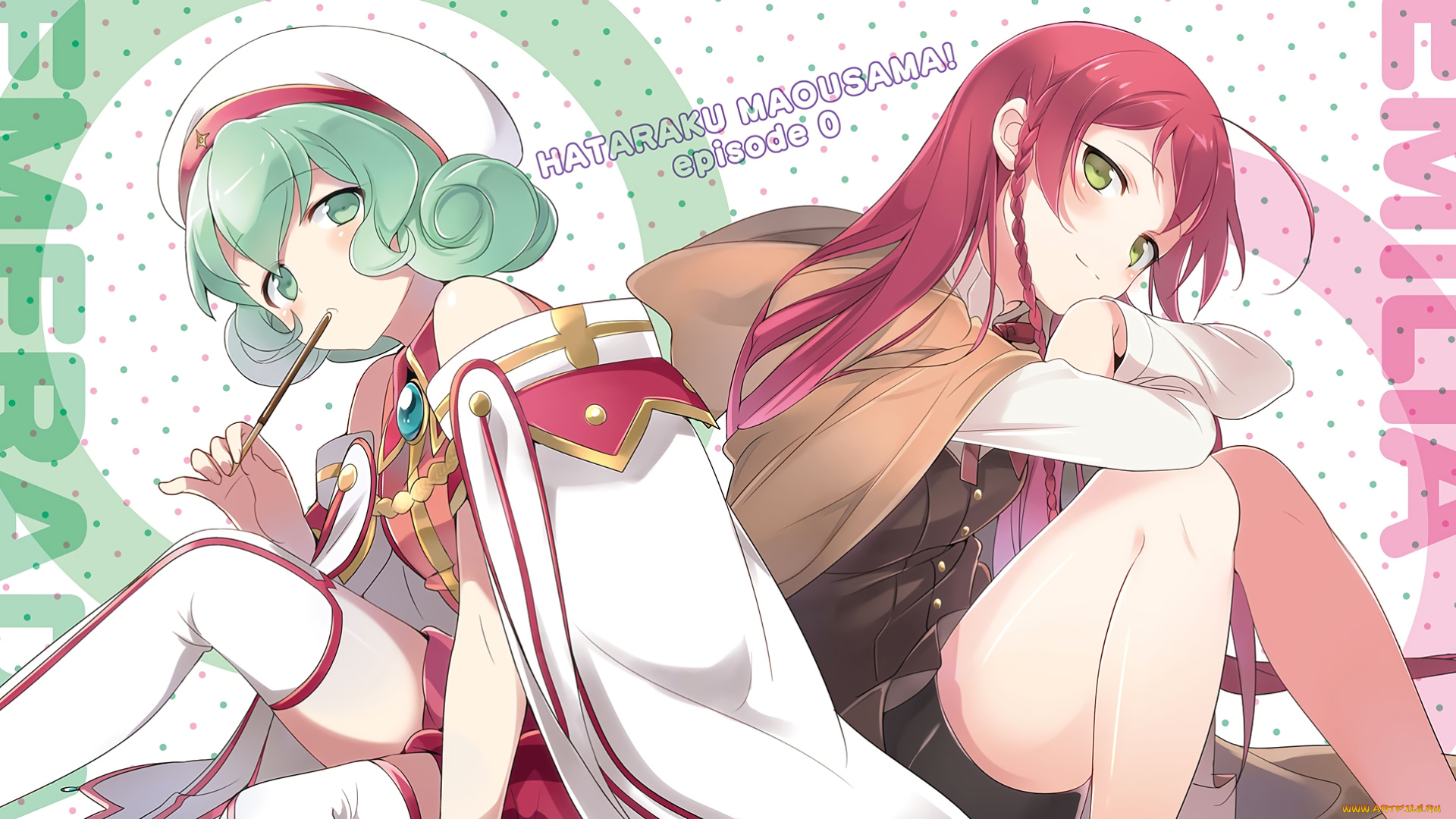 аниме, unknown, , другое, фон, взгляд, девушка