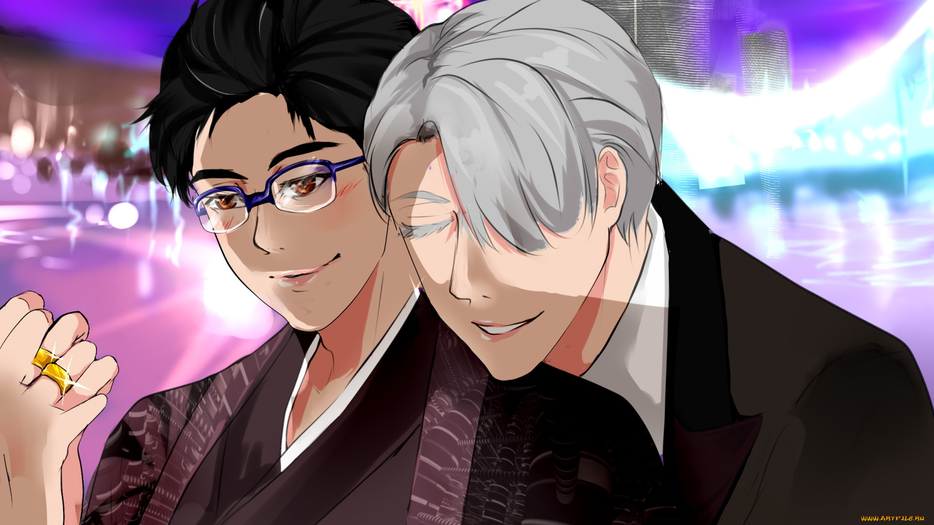 аниме, yuri, on, ice, юри, виктор