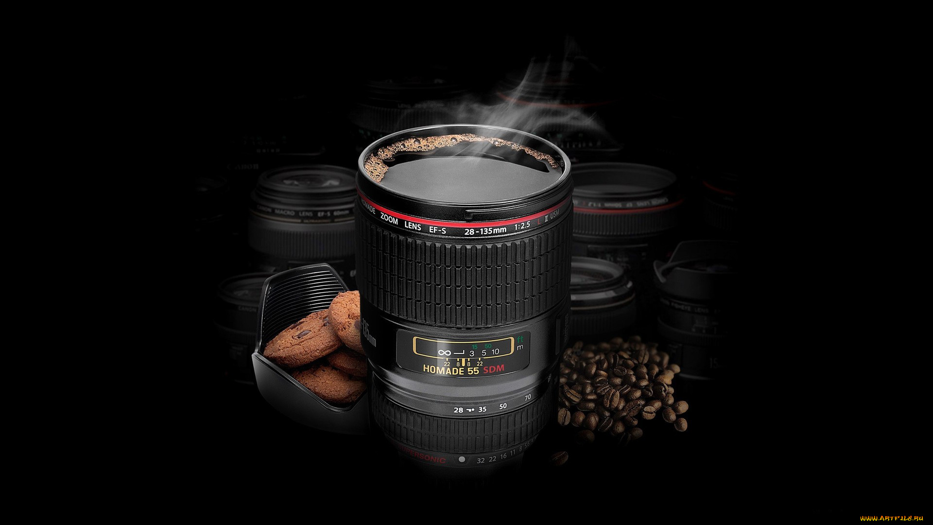 еда, кофе, , кофейные, зёрна, зерна, печенье