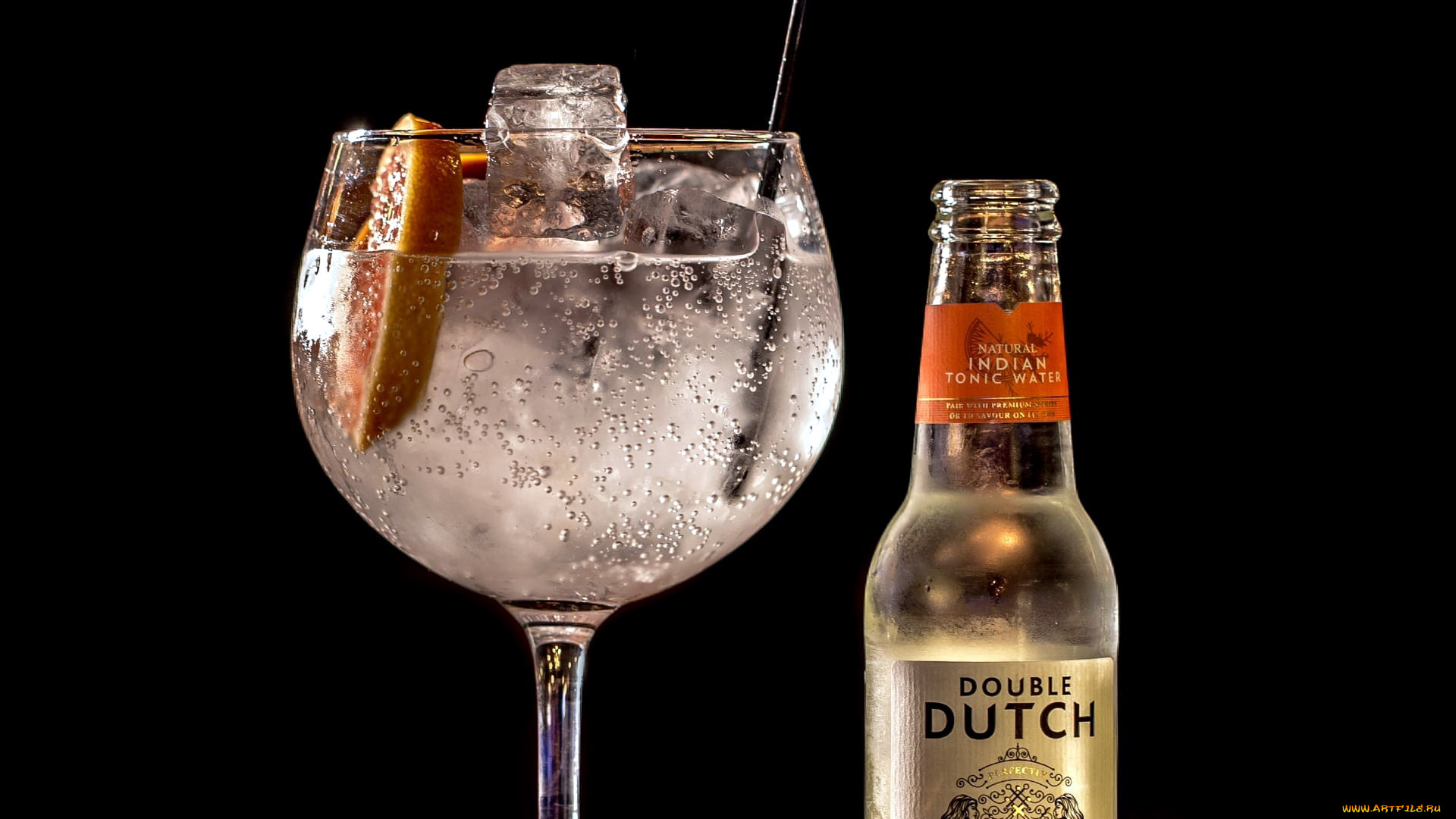 еда, напитки, , коктейль, бокал, лед, апельсин