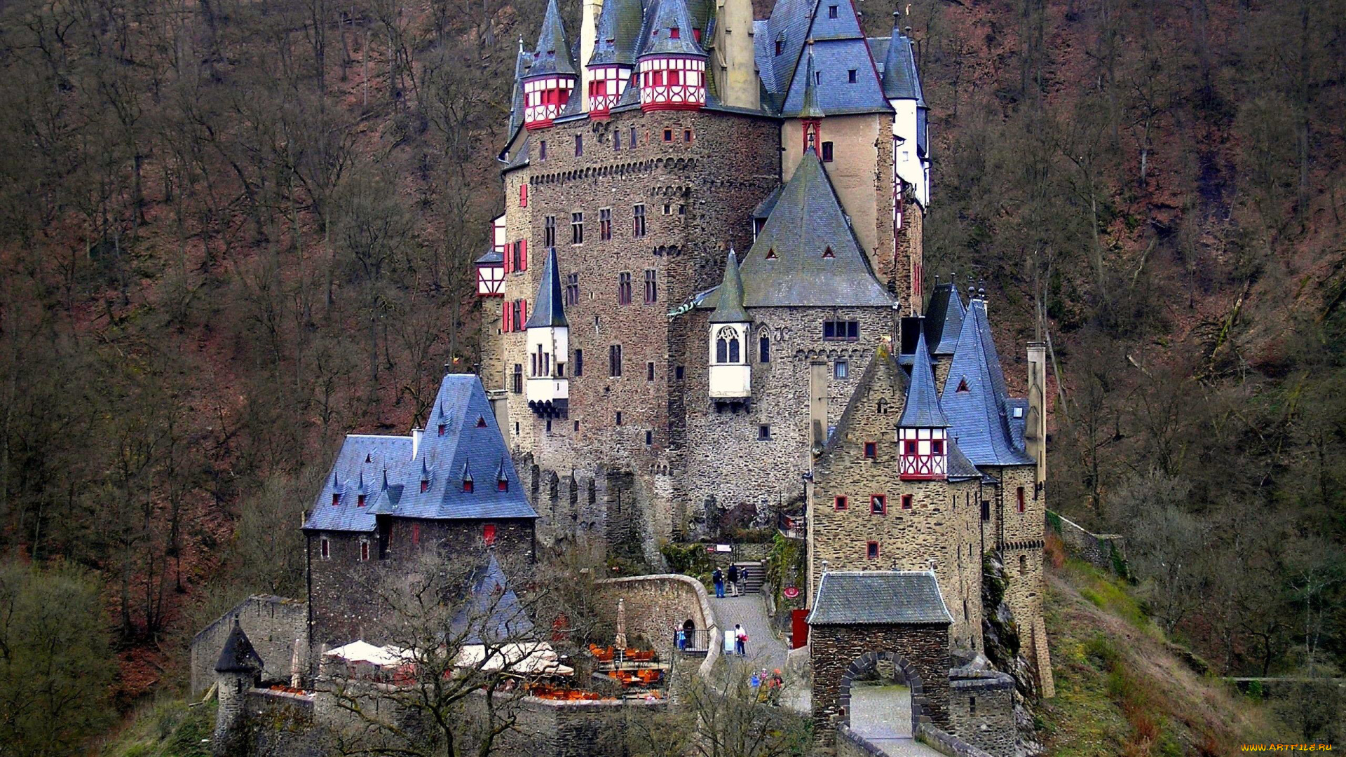 eltz, castle, города, замки, германии, eltz, castle