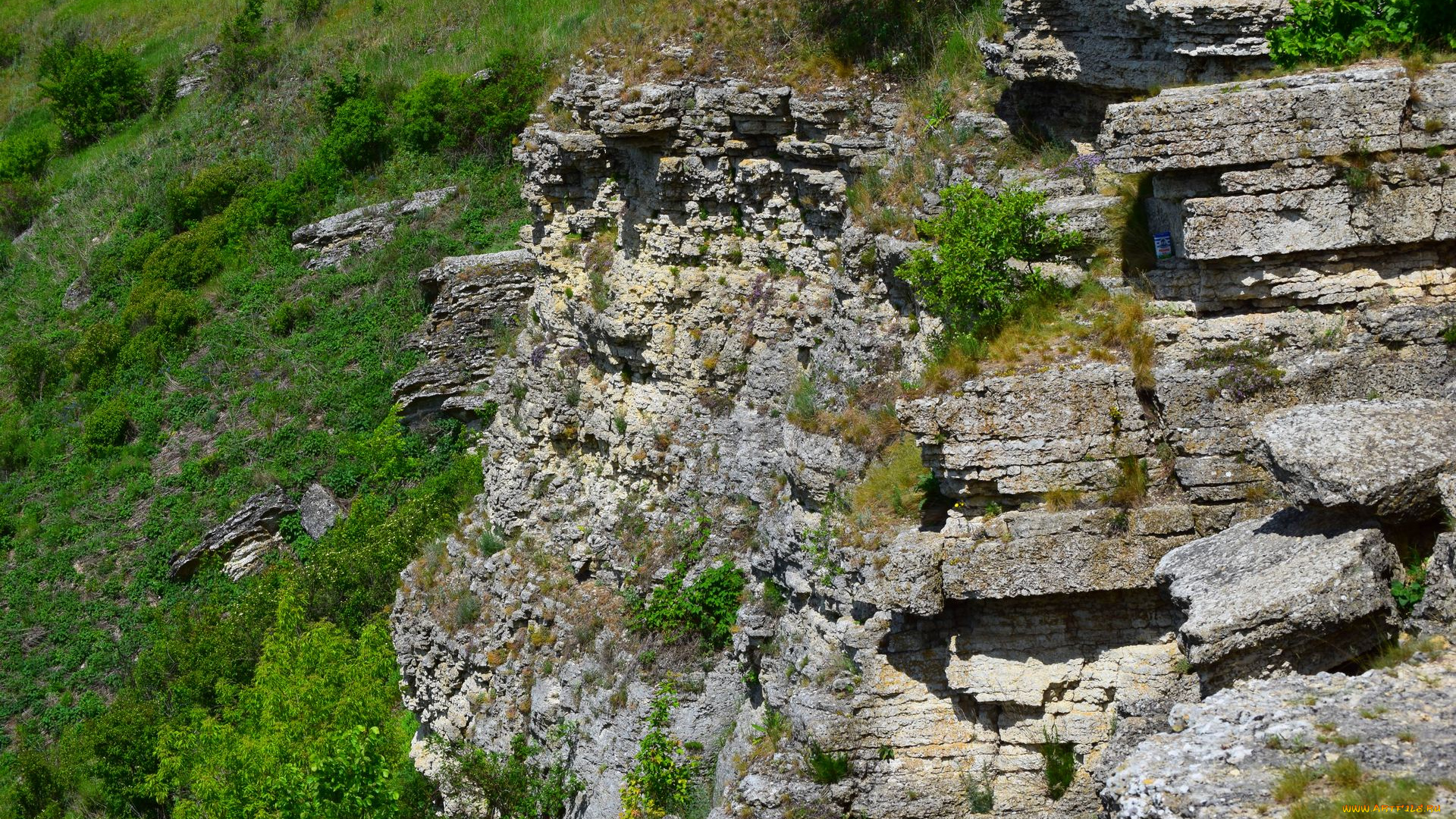 природа, горы, скала