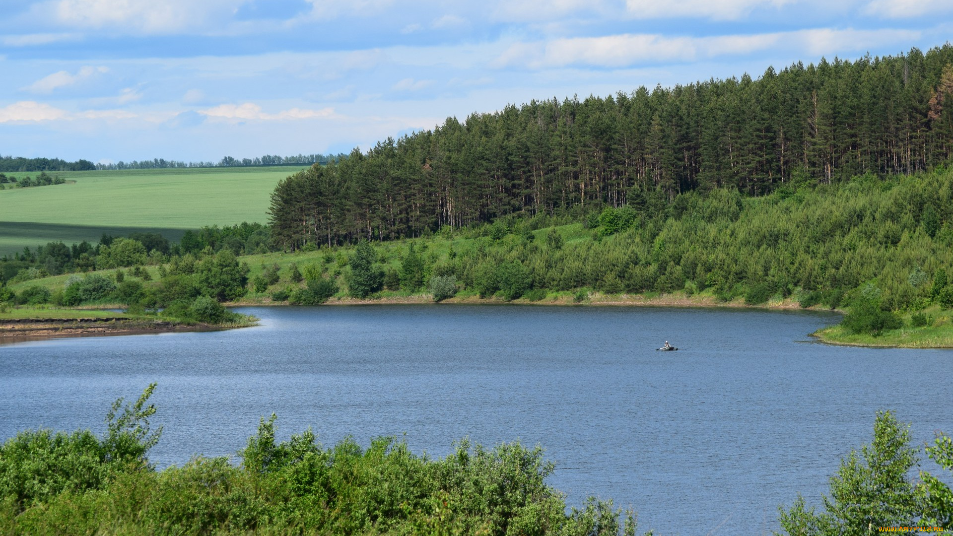 природа, реки, озера, лес, озеро