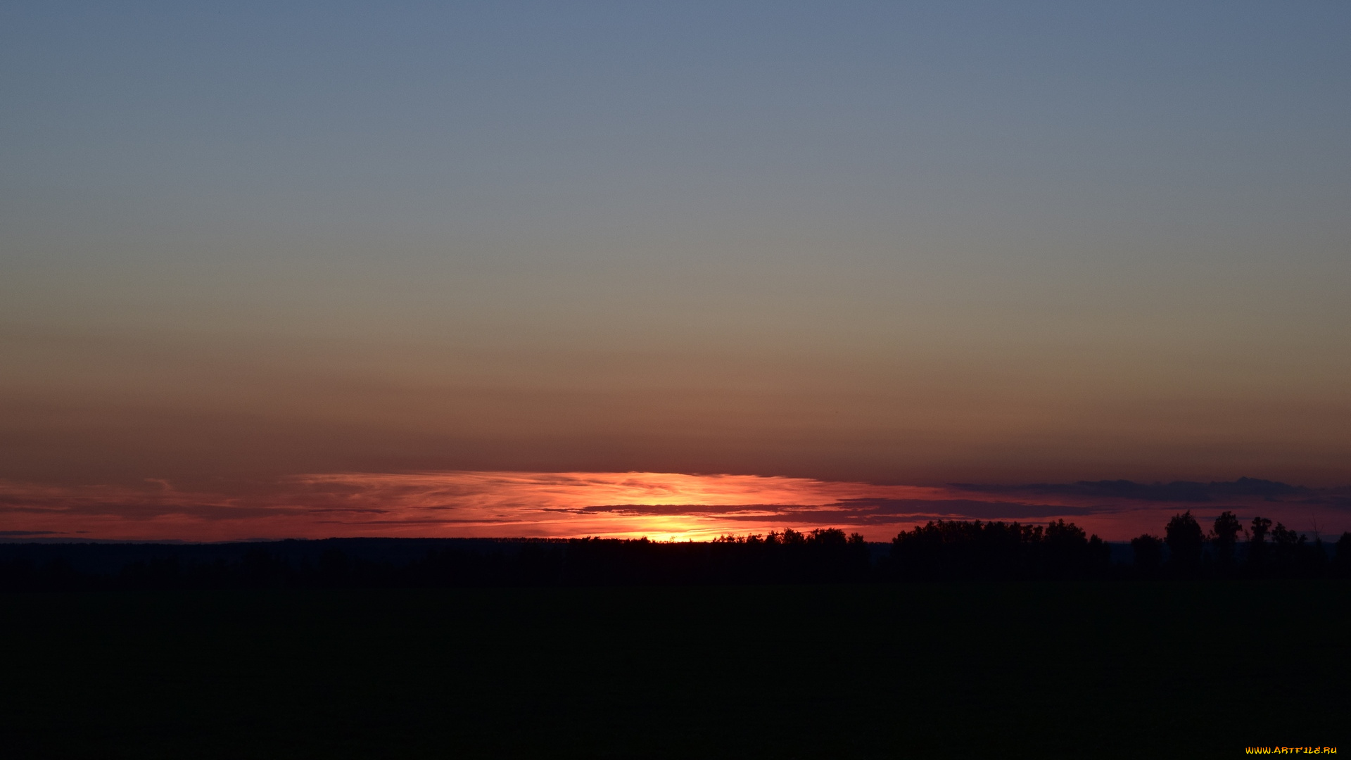 природа, восходы, закаты, закат