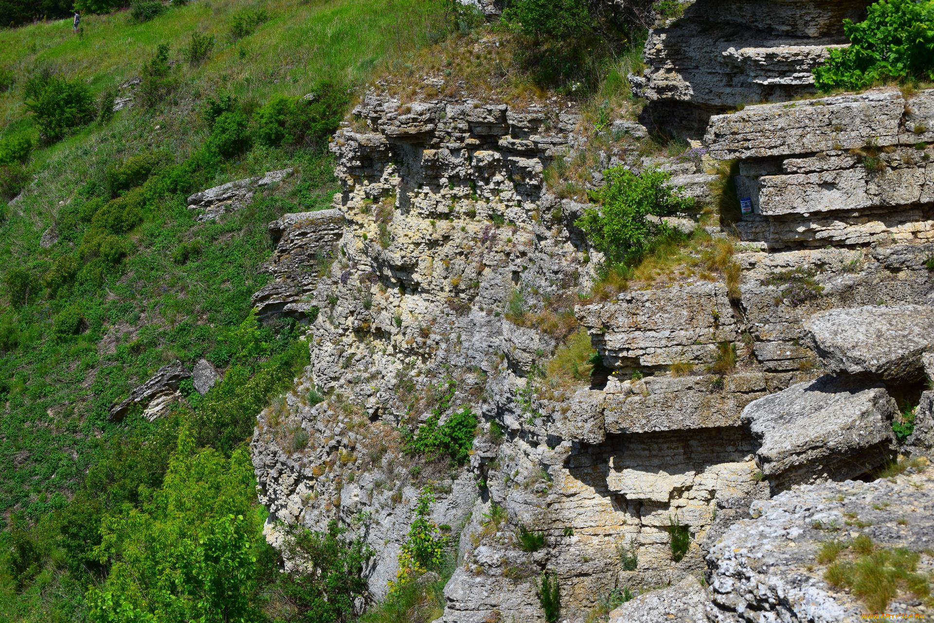 природа, горы, скала