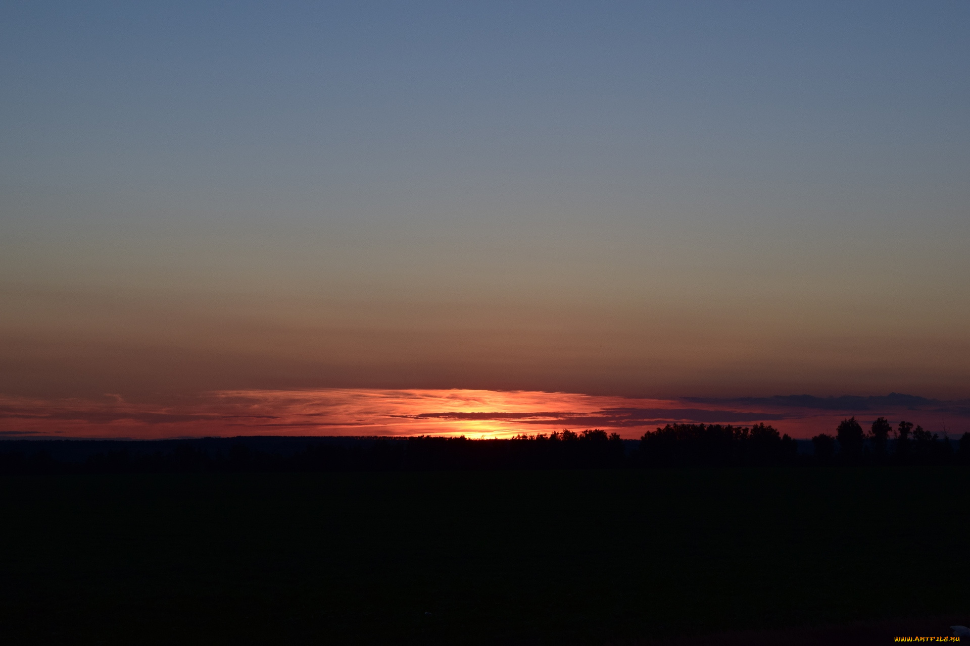 природа, восходы, закаты, закат