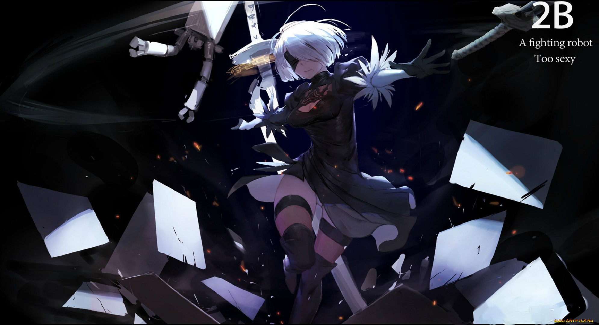 видео, игры, nier, , automata, automata