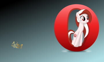 Картинка компьютеры opera логотип фон