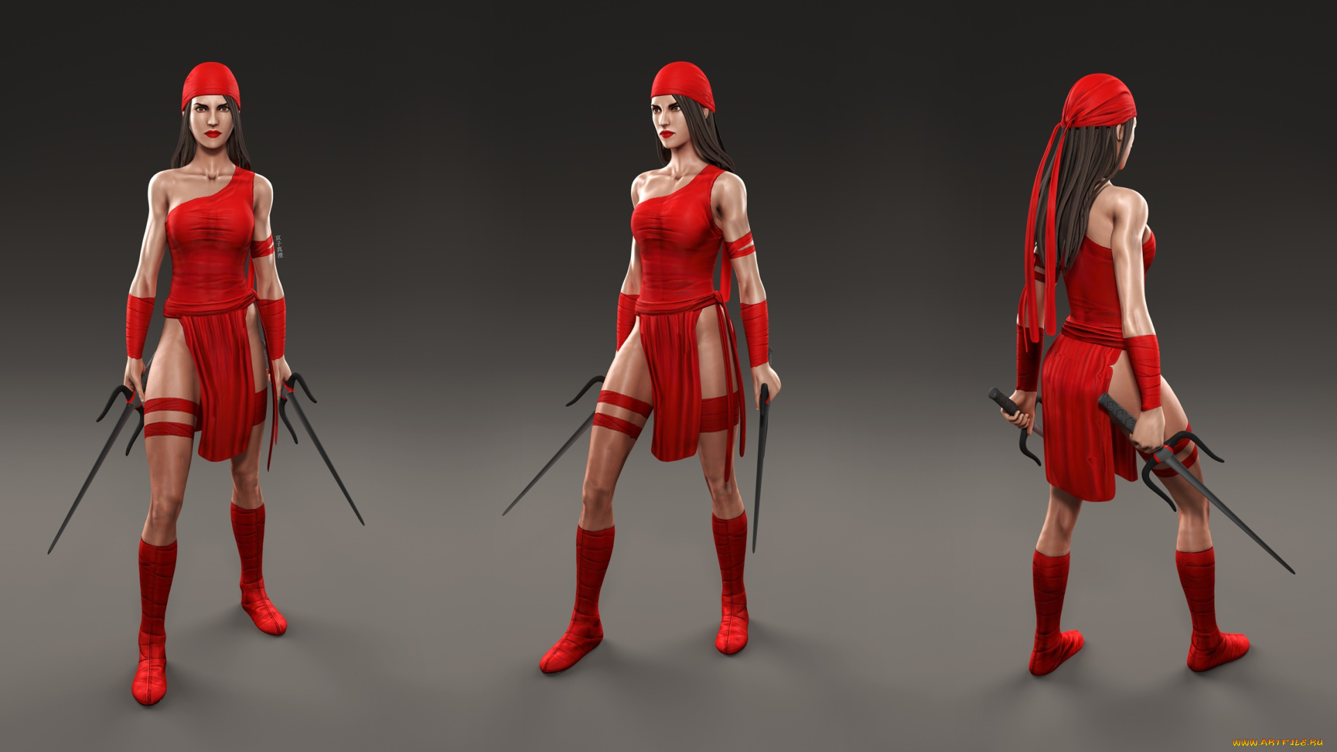 3д, графика, фантазия, , fantasy, взгляд, девушка, фон