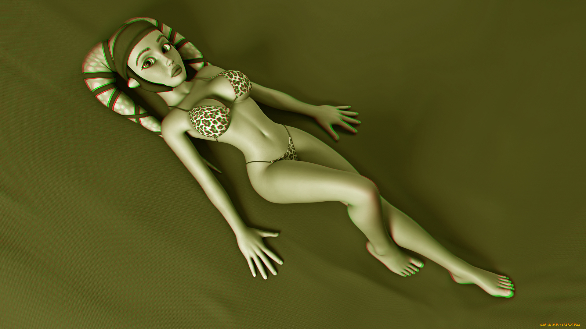 planet, 51, 3д, графика, мультфильмы, и, в, игры, девушка, planet, 51, фон, взгляд