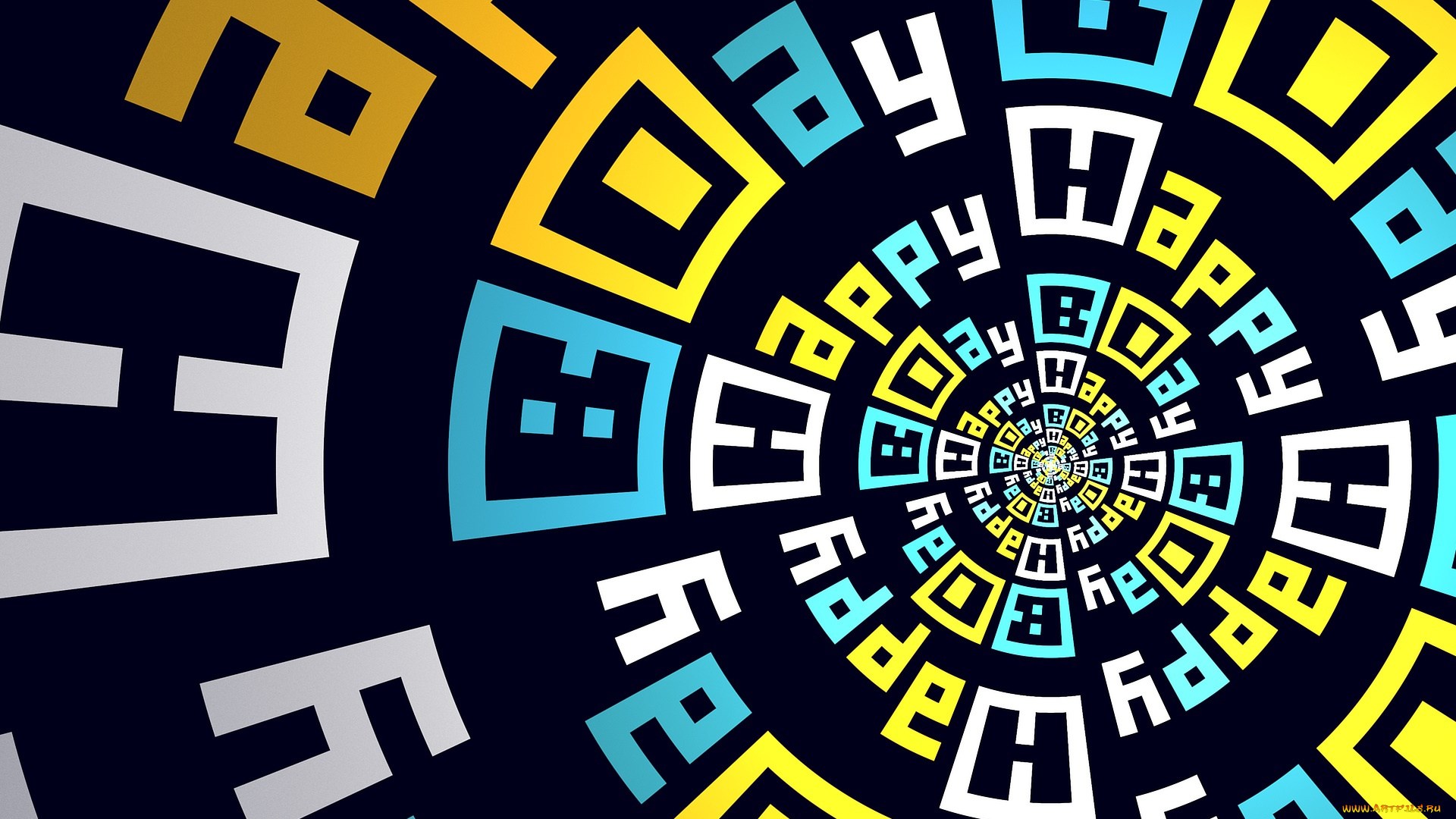 праздничные, день, рождения, с, днем, рождения, цвета, фон, узор