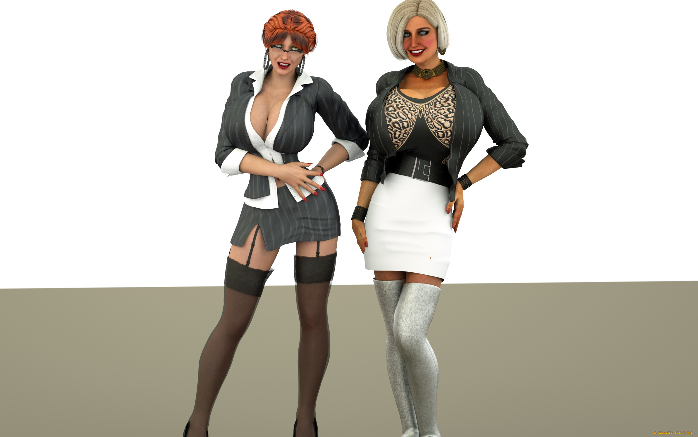 3д, графика, люди, , people, взгляд, фон, девушки