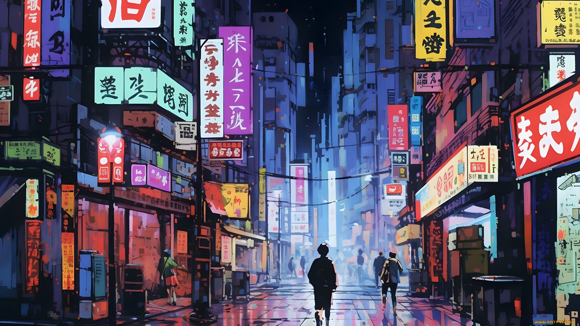 аниме, город, , улицы, , интерьер, , здания, нейросети, графика, нейроарт, ai, art, нейронные, сети, рисунки, нейро, искусство