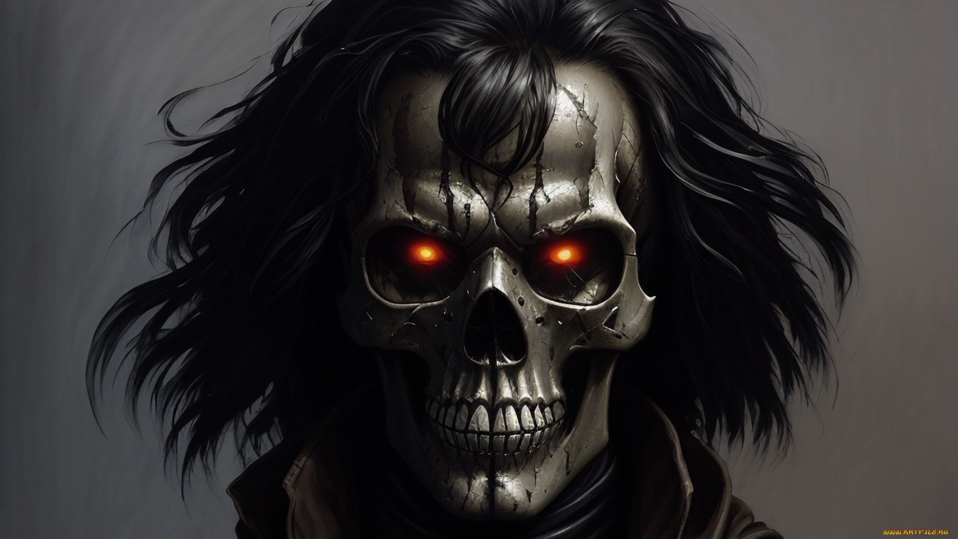 фэнтези, нежить, нейросети, графика, нейроарт, ai, art, нейронные, сети, рисунки, нейро, искусство, череп