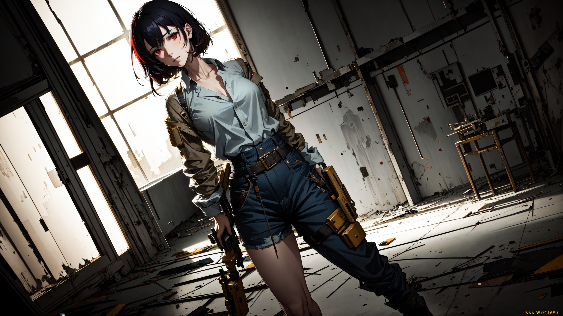 аниме, оружие, , техника, , технологии, нейросети, графика, нейроарт, ai, art, нейронные, сети, рисунки, нейро, искусство, девушка