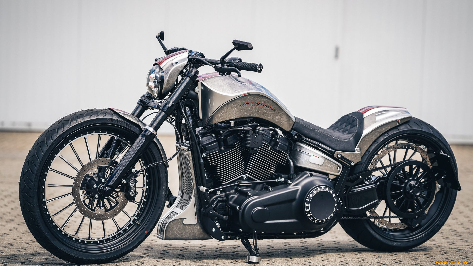 харлей, мотоциклы, harley-davidson, мотоцикл, байк, серый, thunderbike, customs