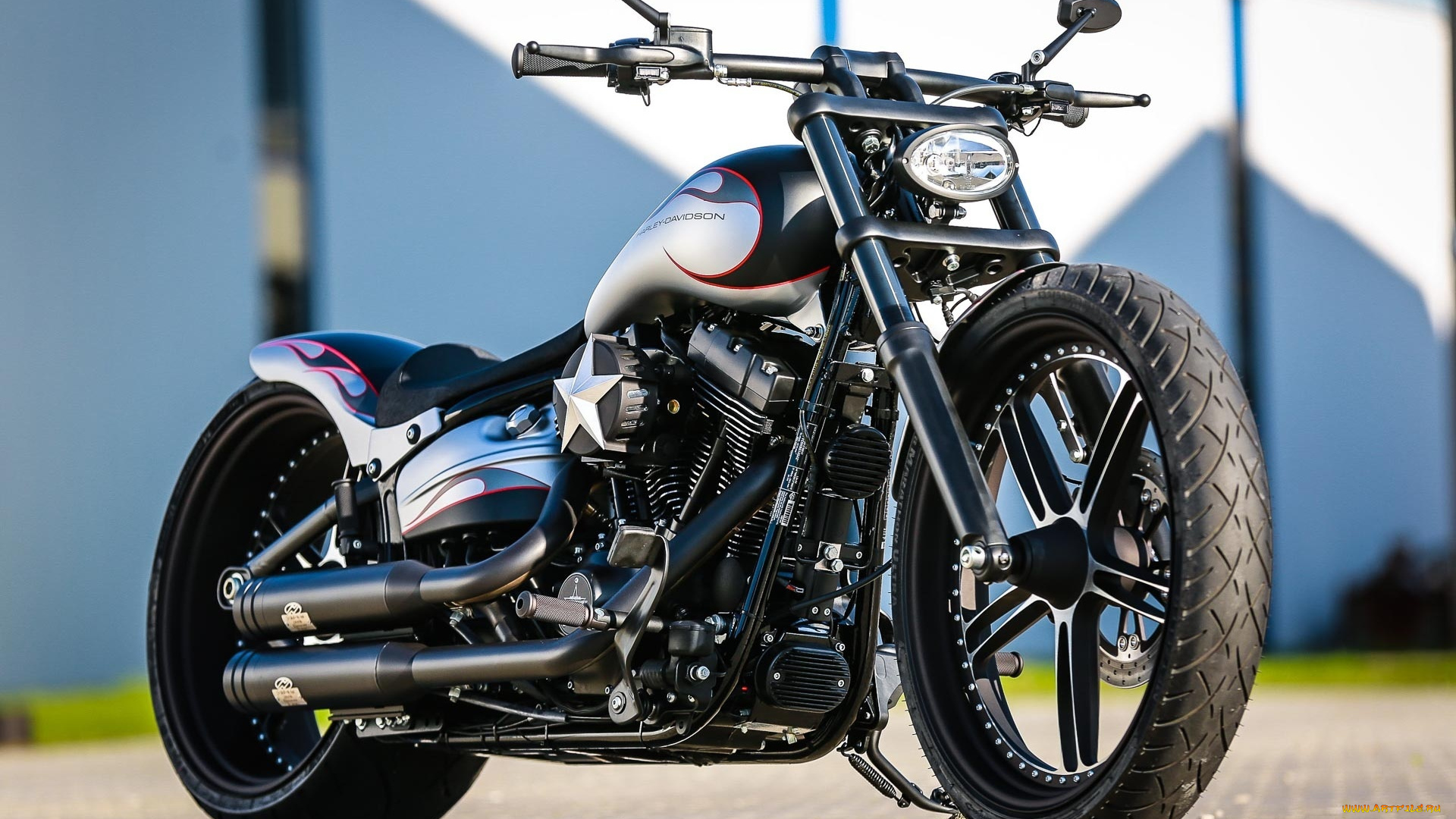 харлей, мотоциклы, harley-davidson, мотоцикл, байк, thunderbike, customs