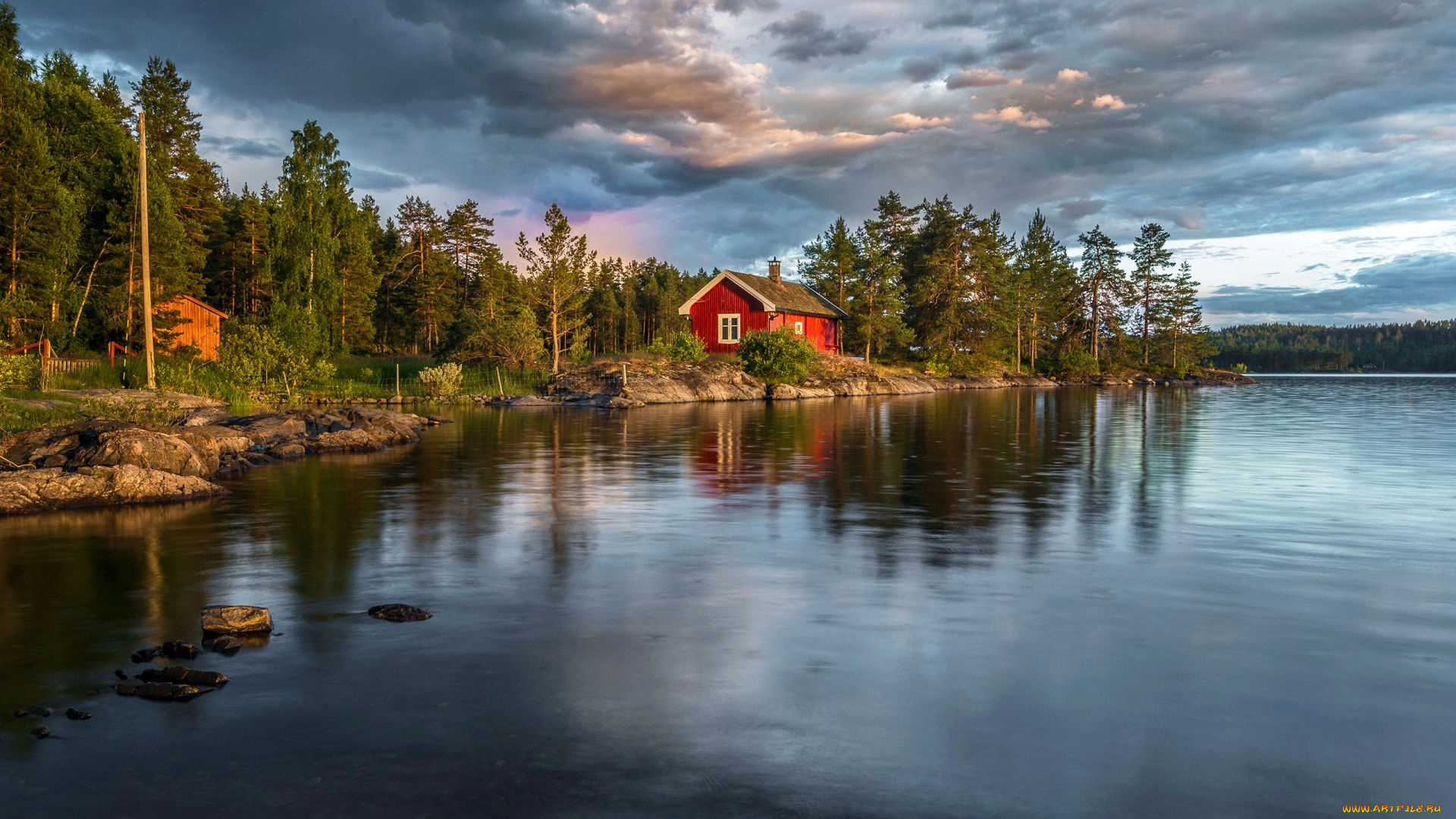 ringerike, norway, города, -, здания, , дома