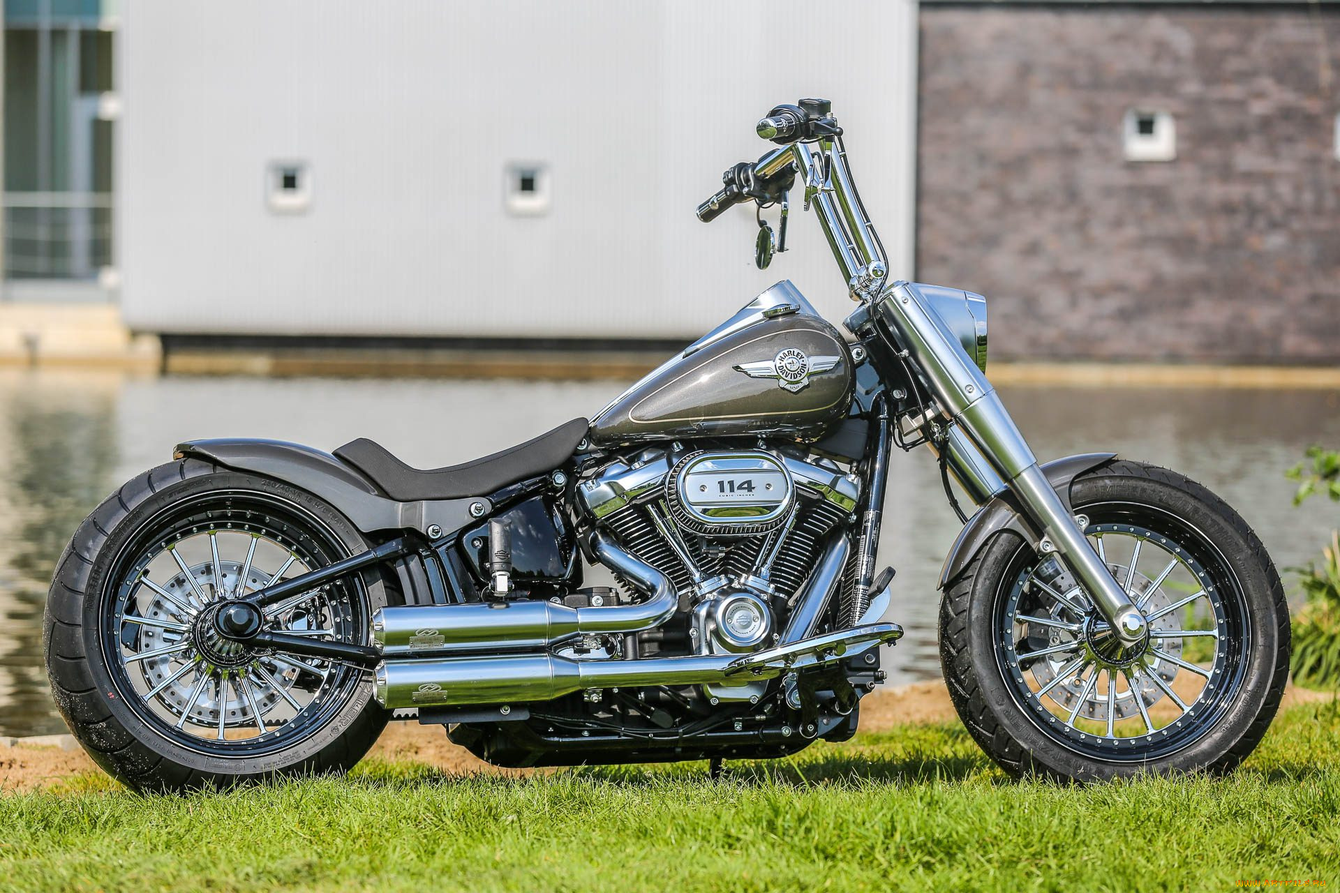 harley, мотоциклы, harley-davidson, thunderbike, customs, мотоцикл, байк