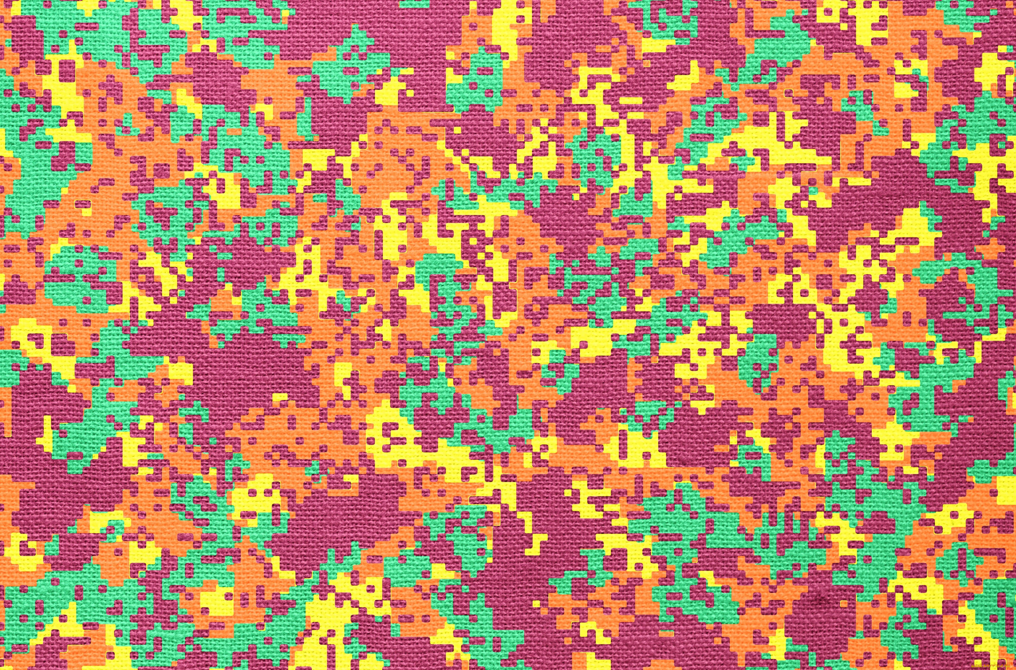 разное, текстуры, ткань, пиксели