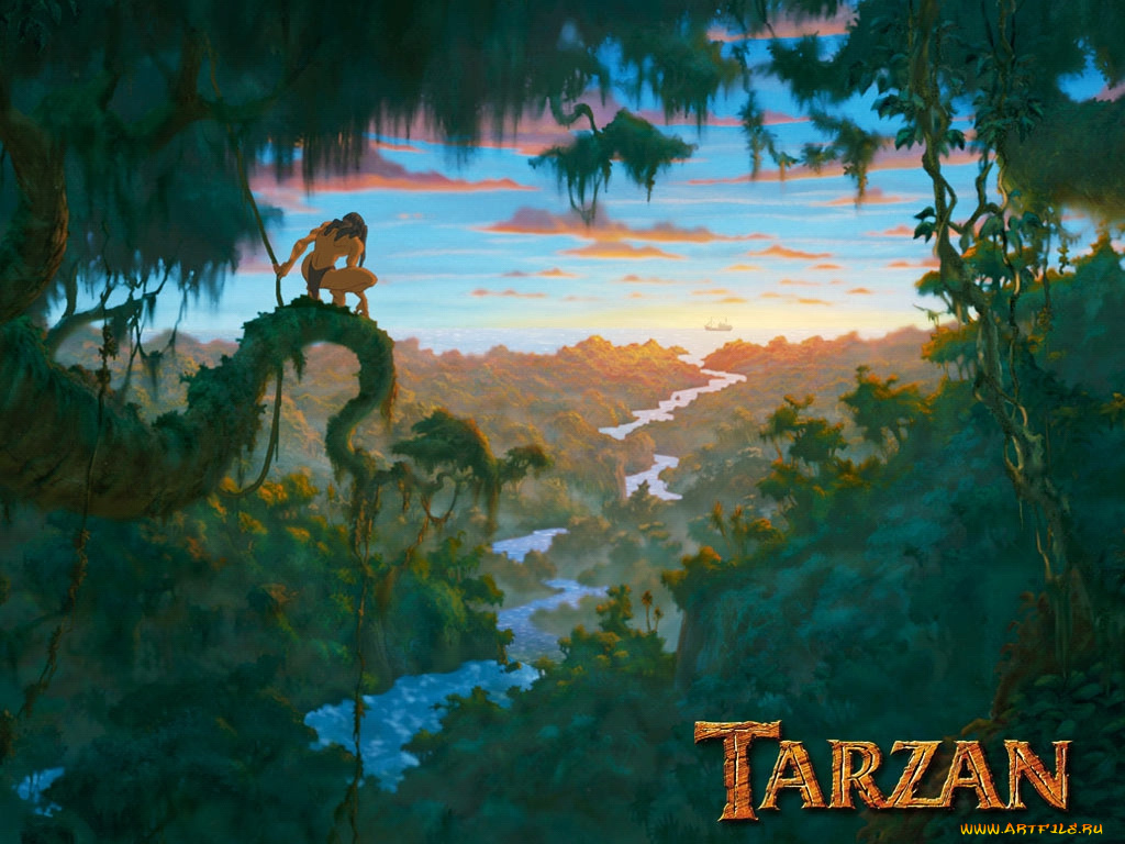 мультфильмы, tarzan