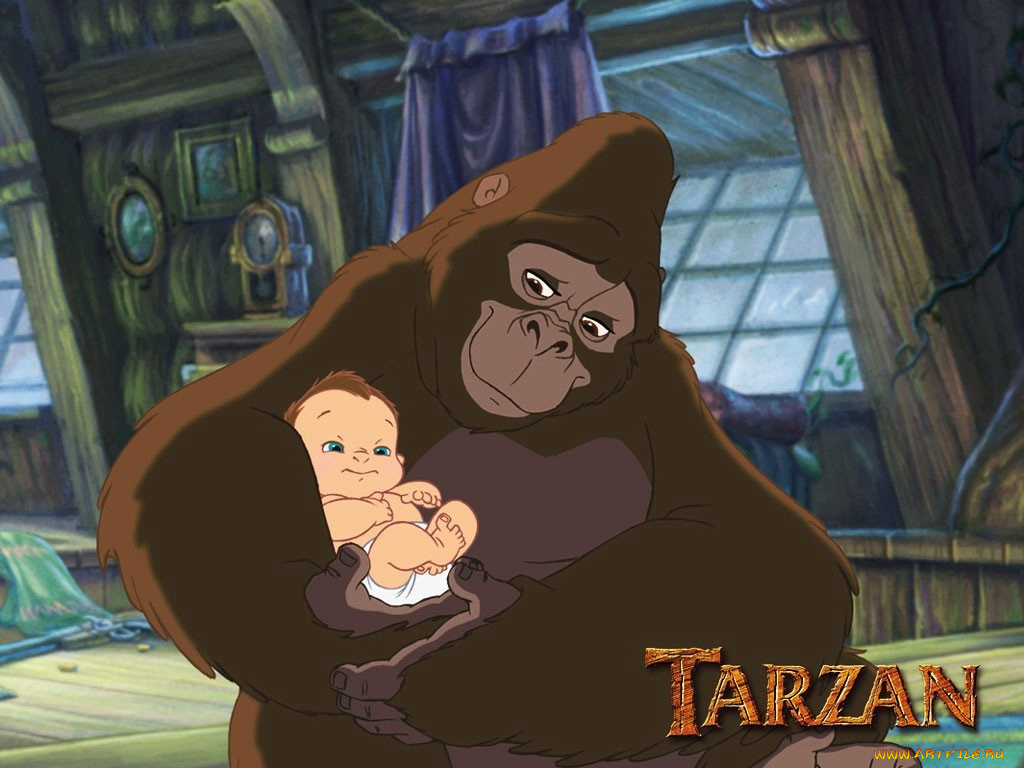 мультфильмы, tarzan