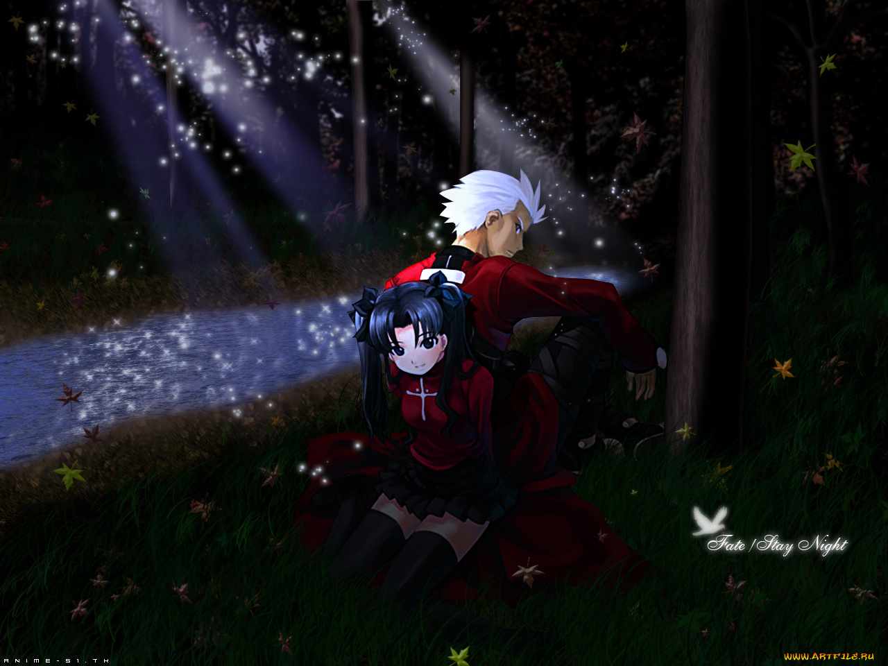 аниме, fate, stay, night