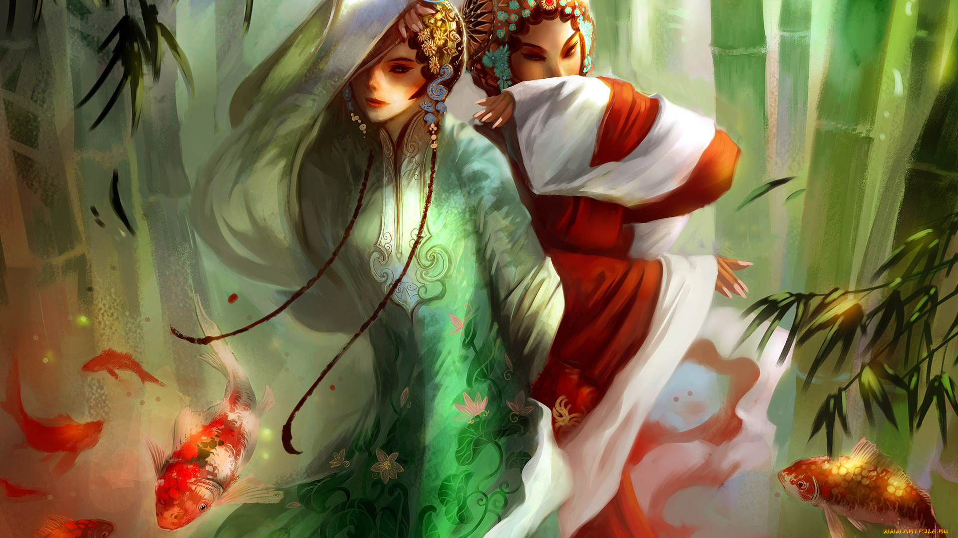 фэнтези, девушки