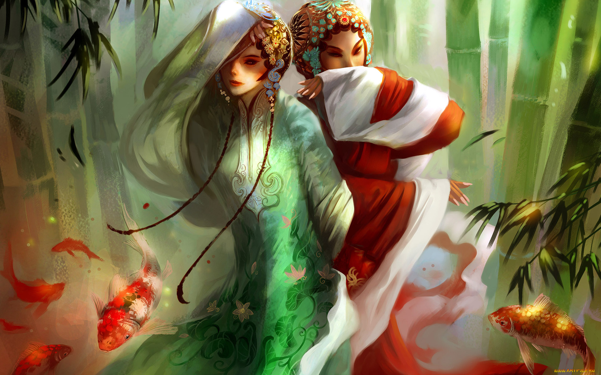 фэнтези, девушки