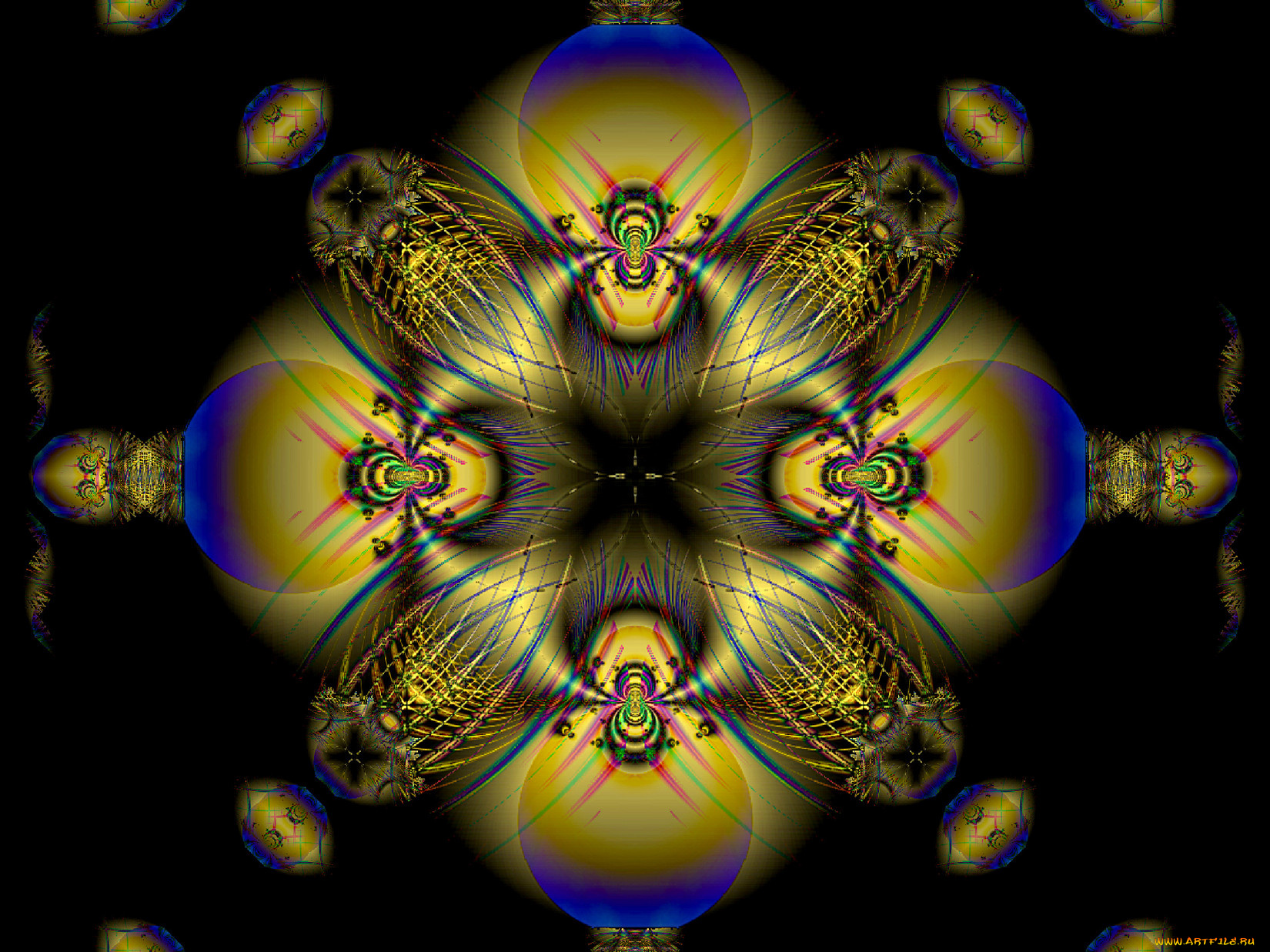 3д, графика, fractal, фракталы