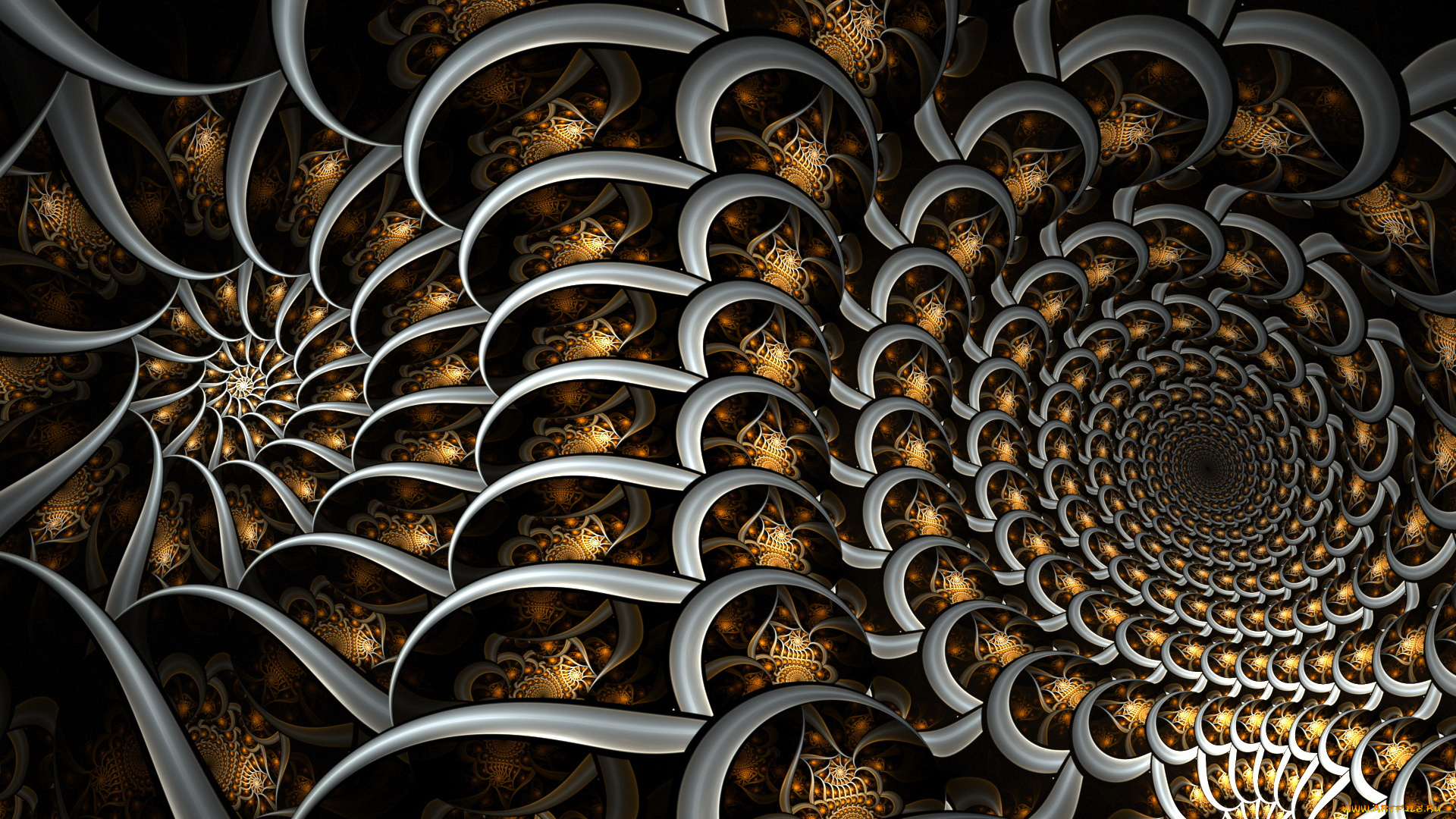 3д, графика, fractal, фракталы